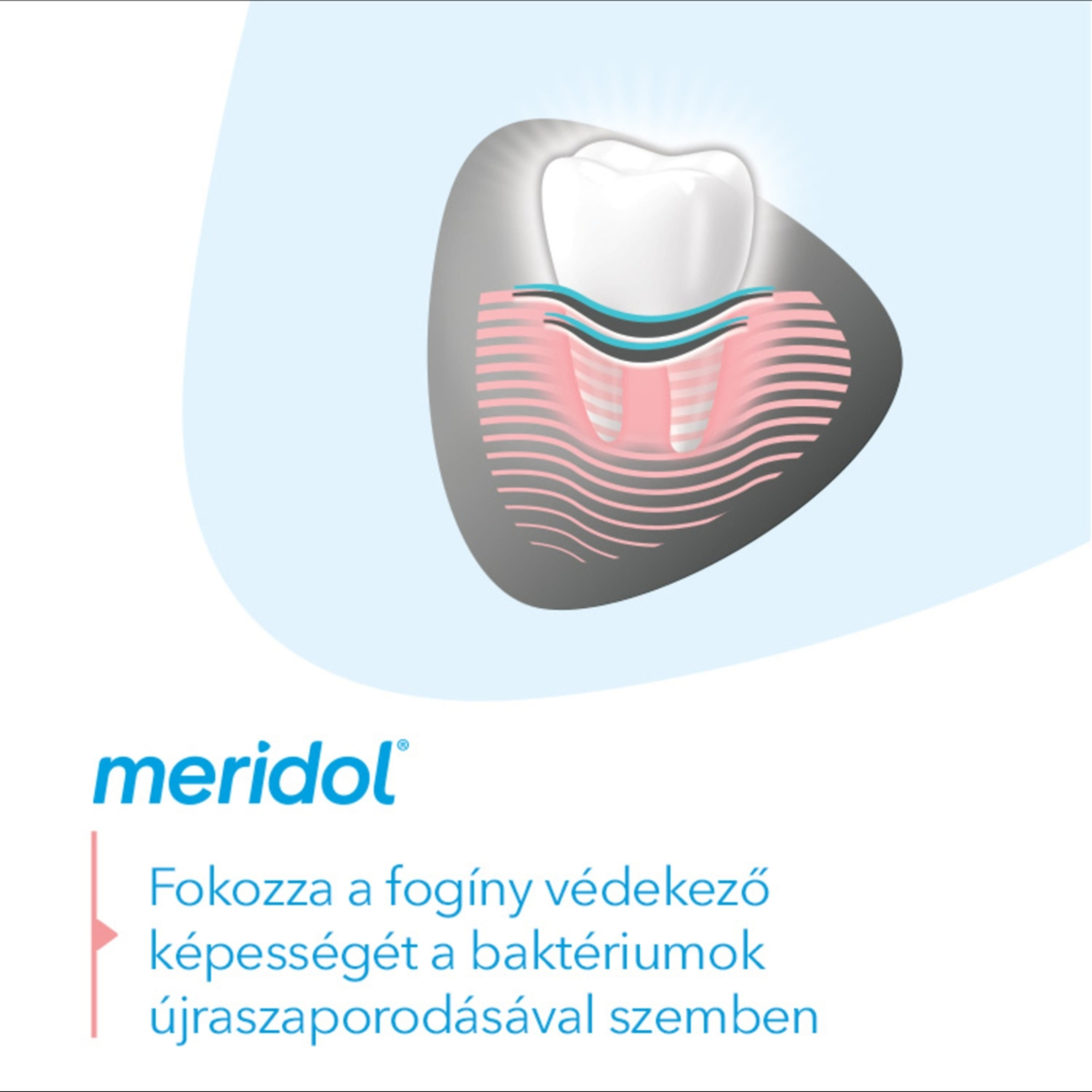 Meridol Gentle White fogkrém - 75 ml-5