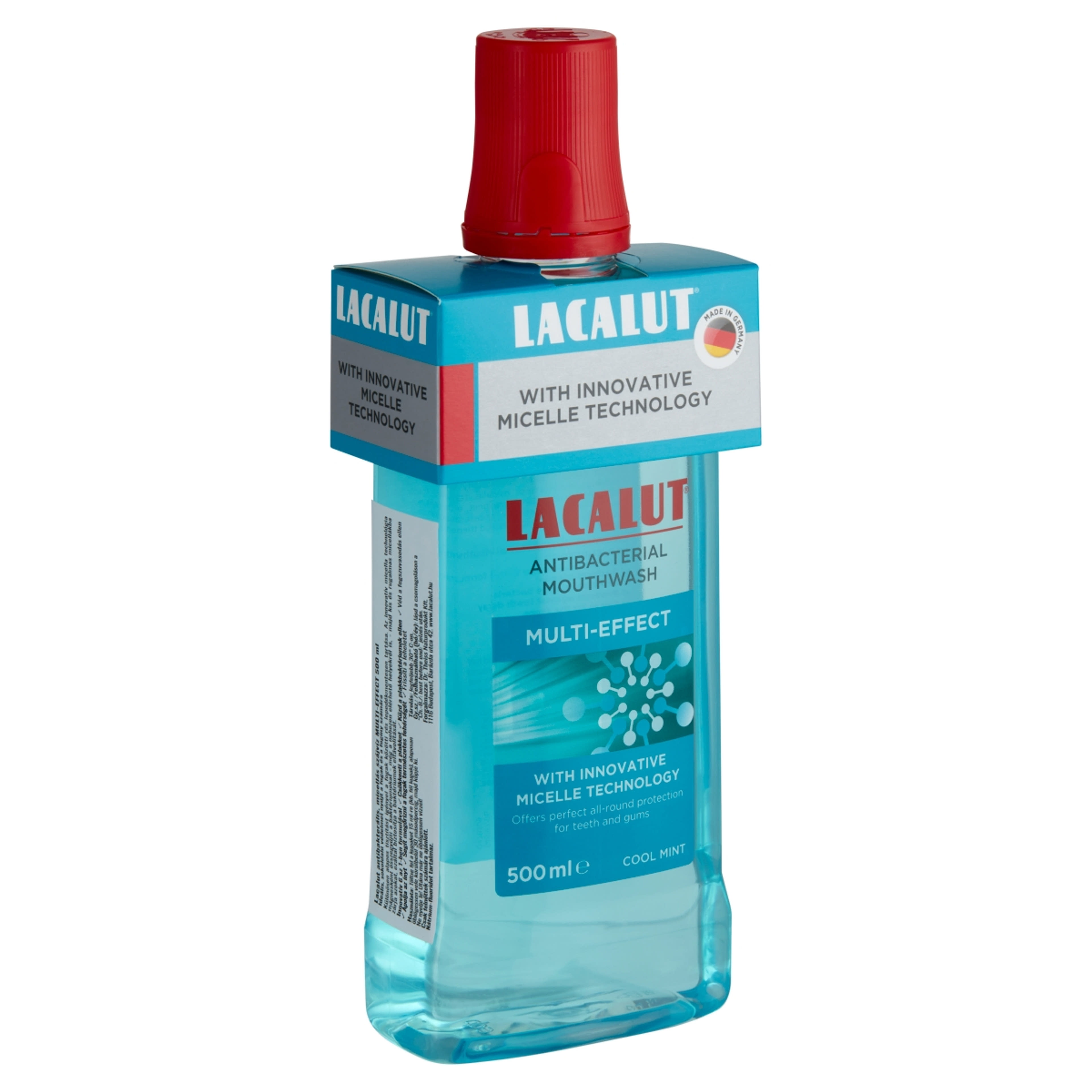 Lacalut Antibakteriális Multi-Effect szájvíz - 500 ml-4