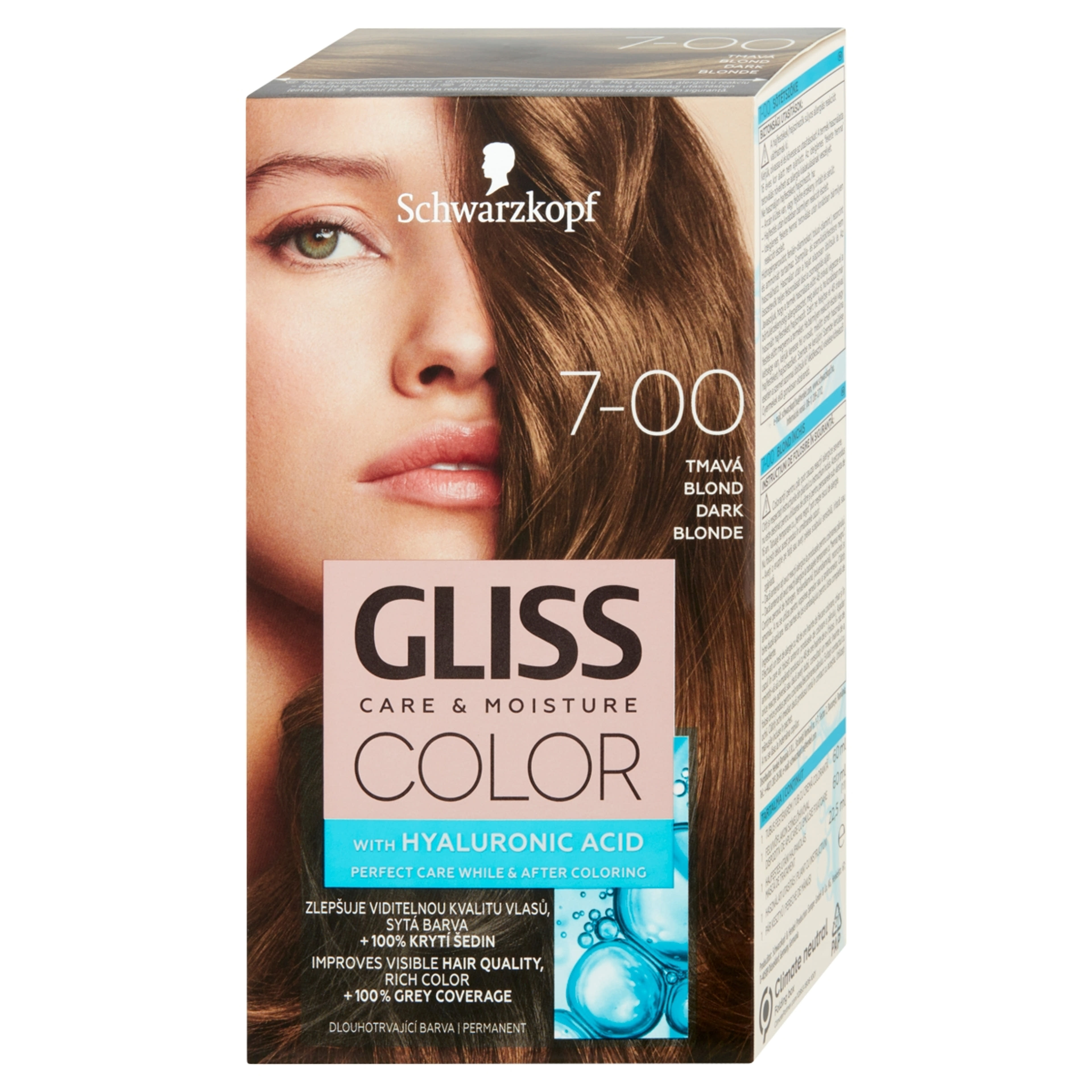 Gliss Color tartós hajfesték 7-00 Sötétszőke - 1 db-3