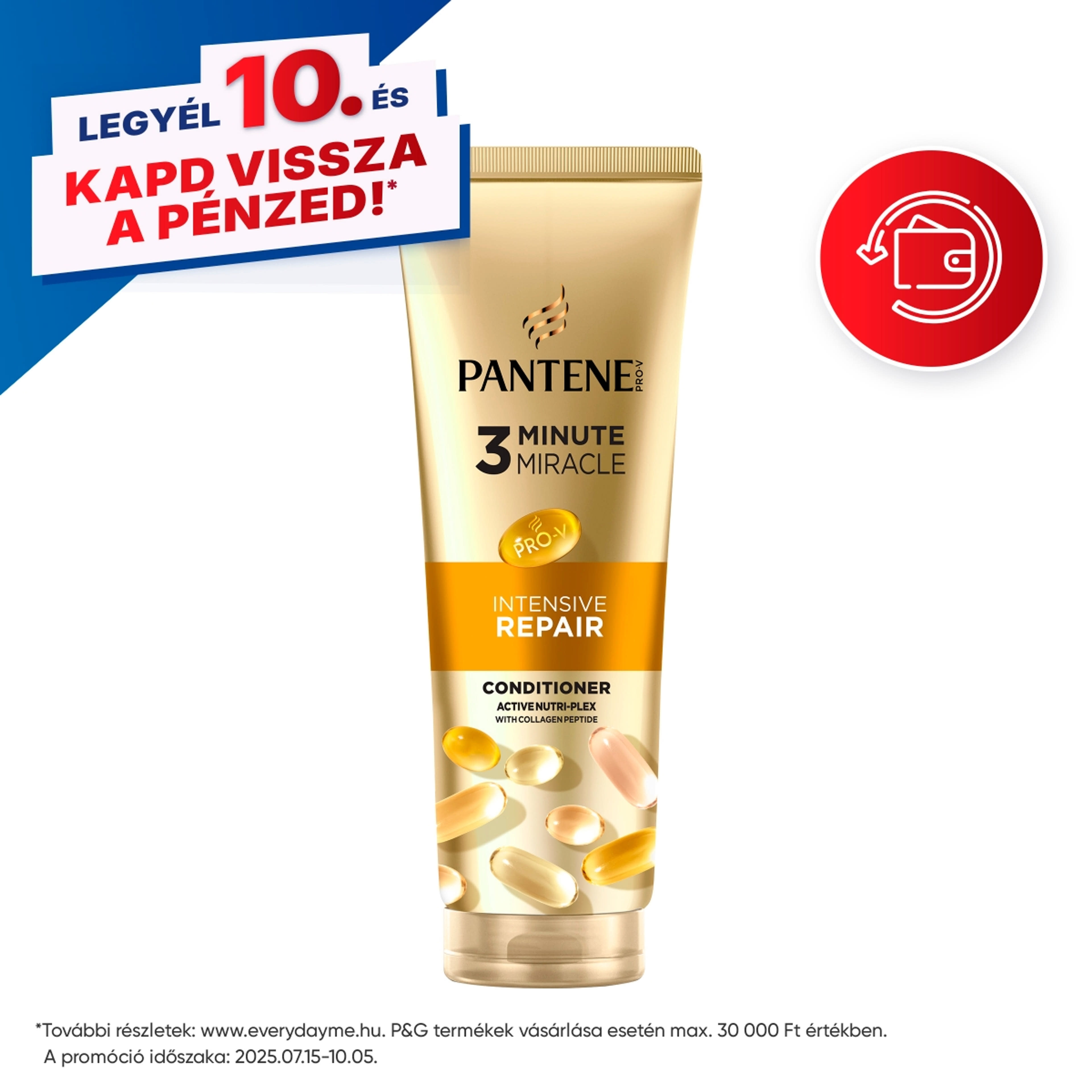 Pantene Pro-V Intensive Repair 3 Minute Miracle balzsam - 220 ml