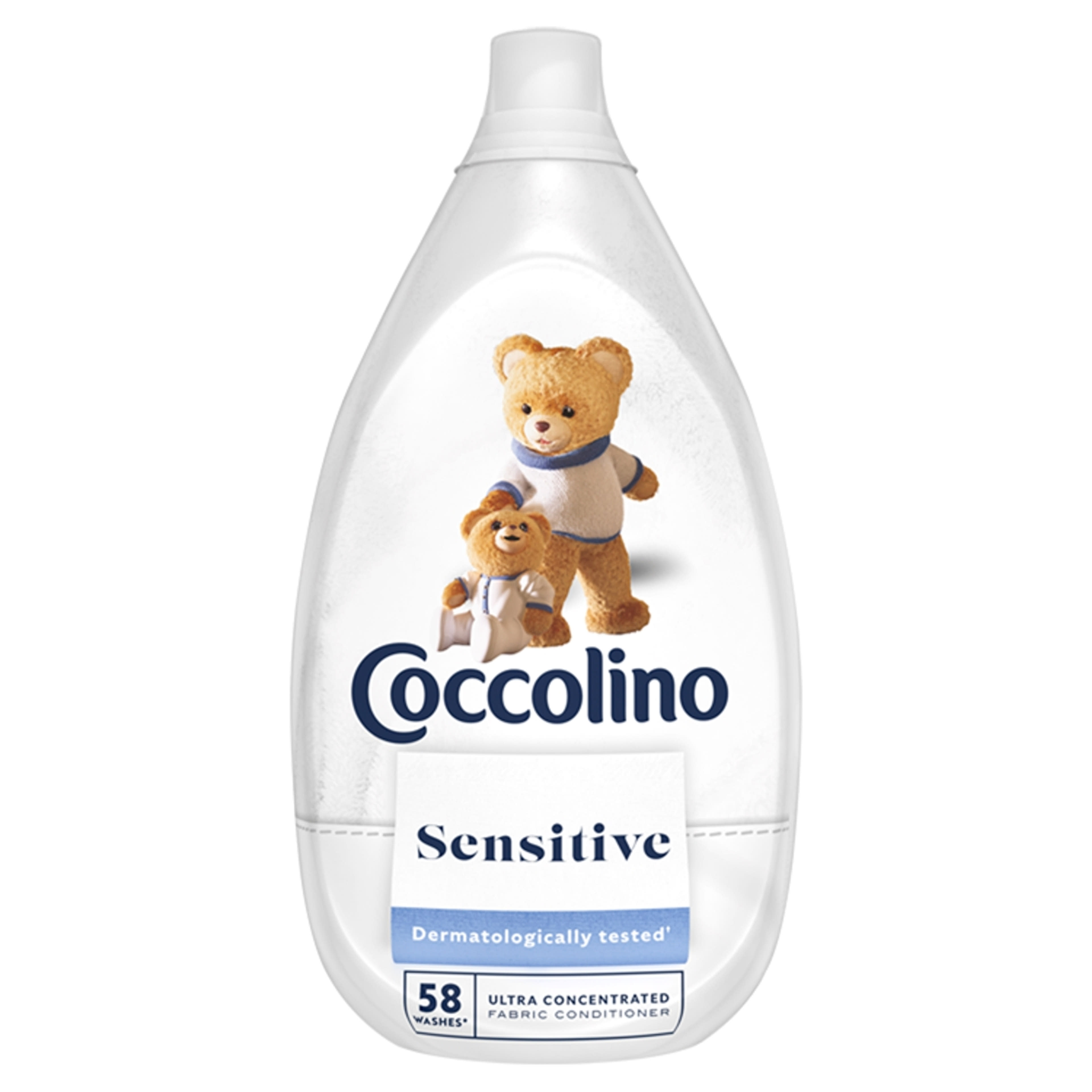Coccolino Sensitive öblítő 58 mosás - 870 ml