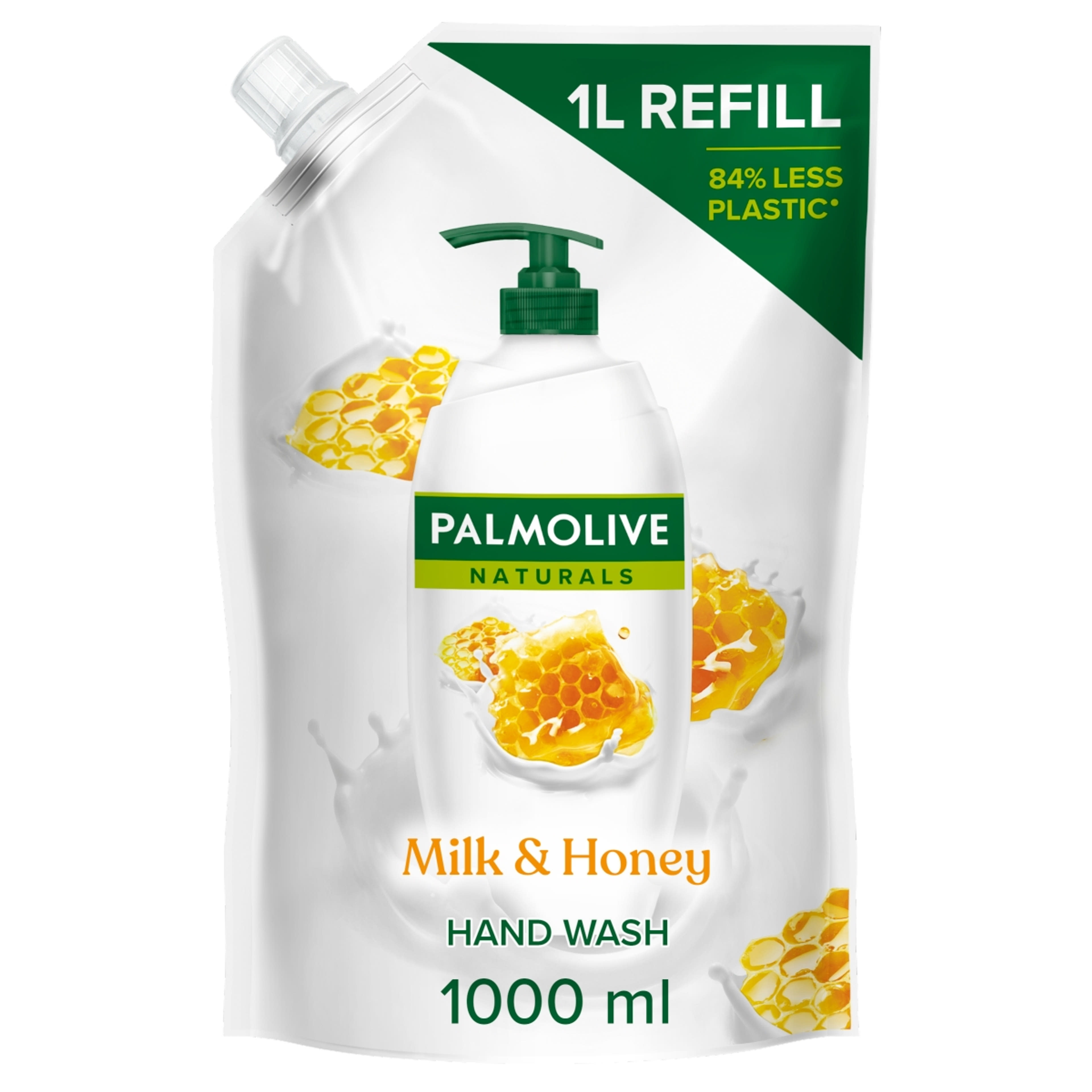 Palmolive Naturals Milk & Honey tusfürdő utántöltő - 1000 ml-2