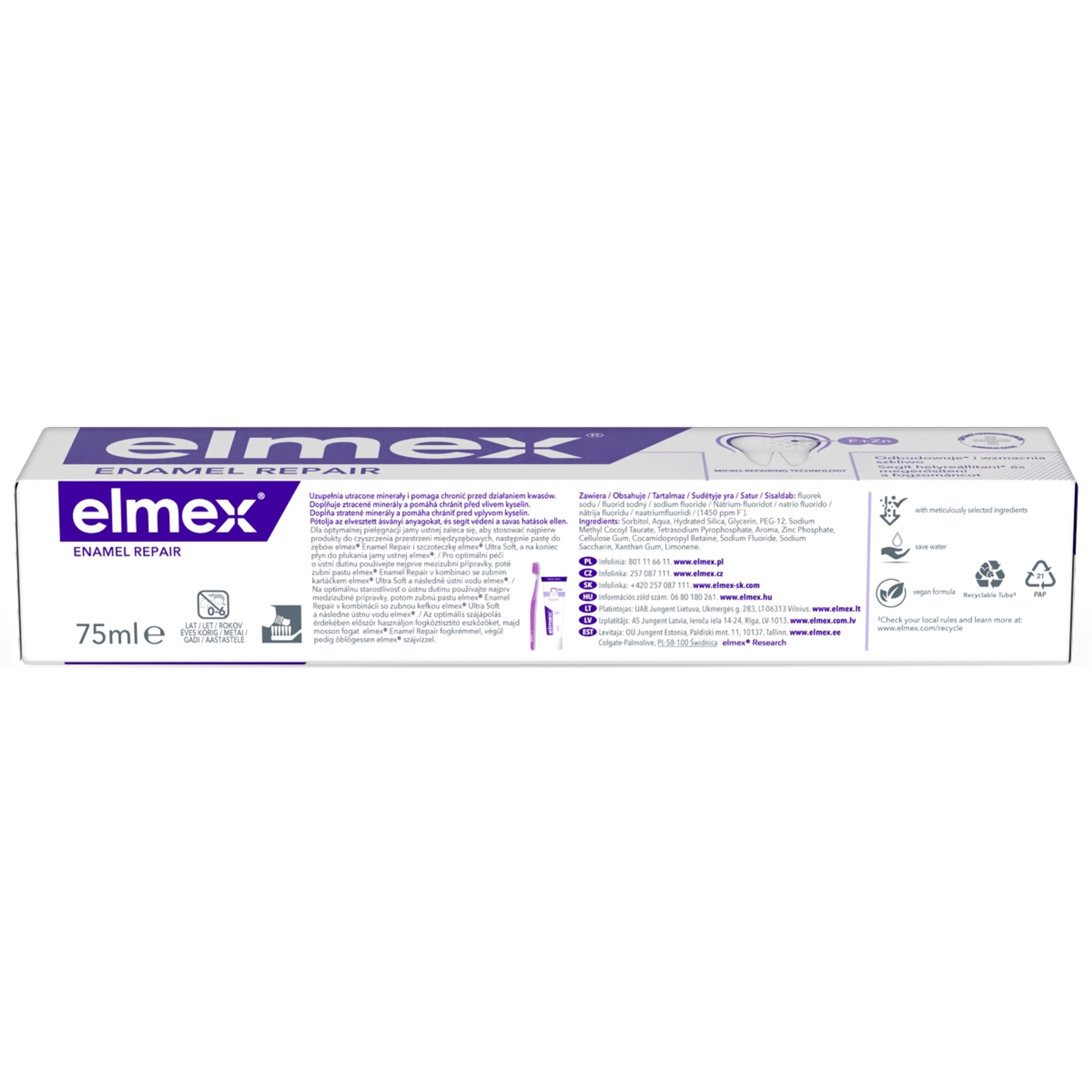 Elmex Opti-Namel Daily Repair fogkrém - 75 ml-4