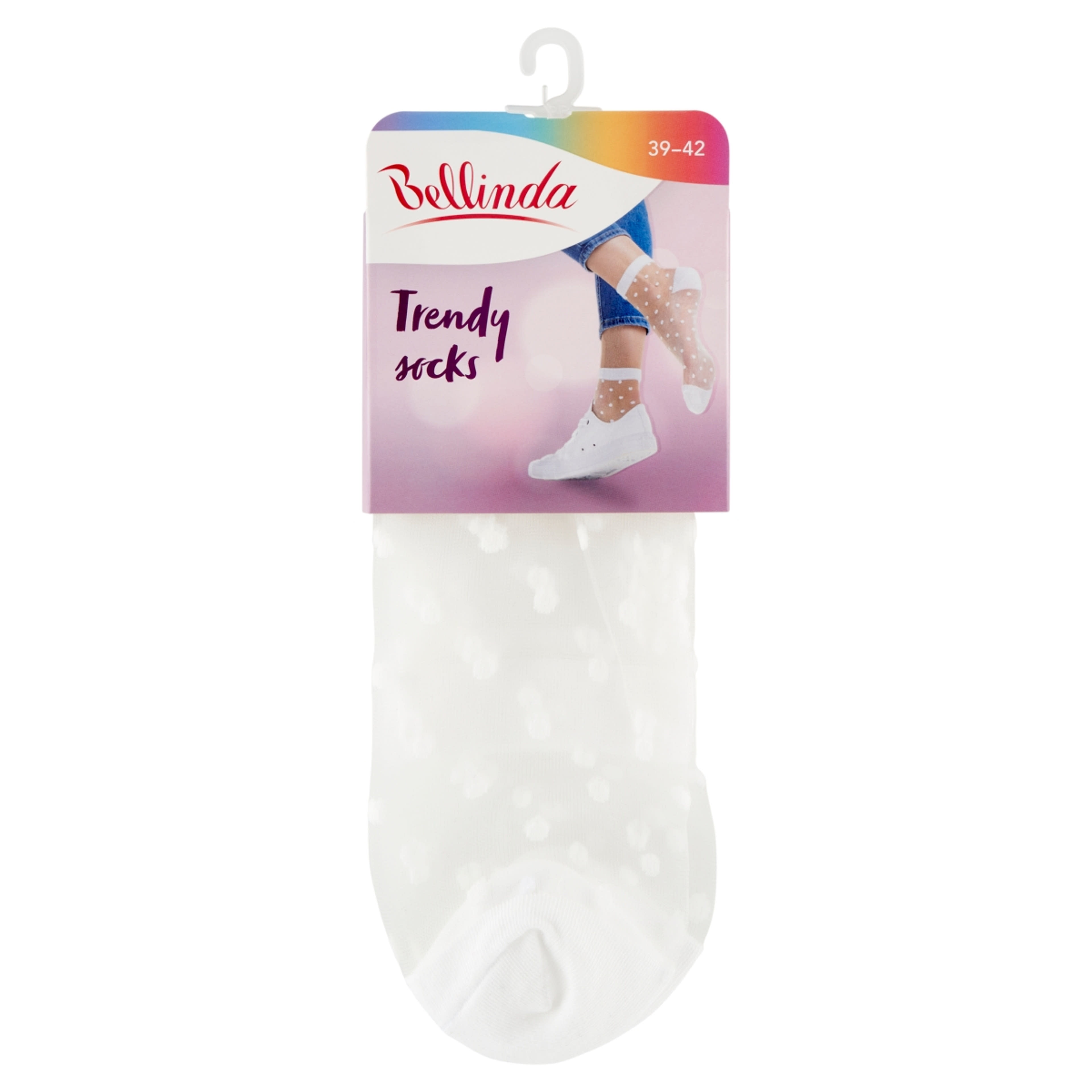 Bellinda Trendy bokazokni, fehér 39-42 - 1 db