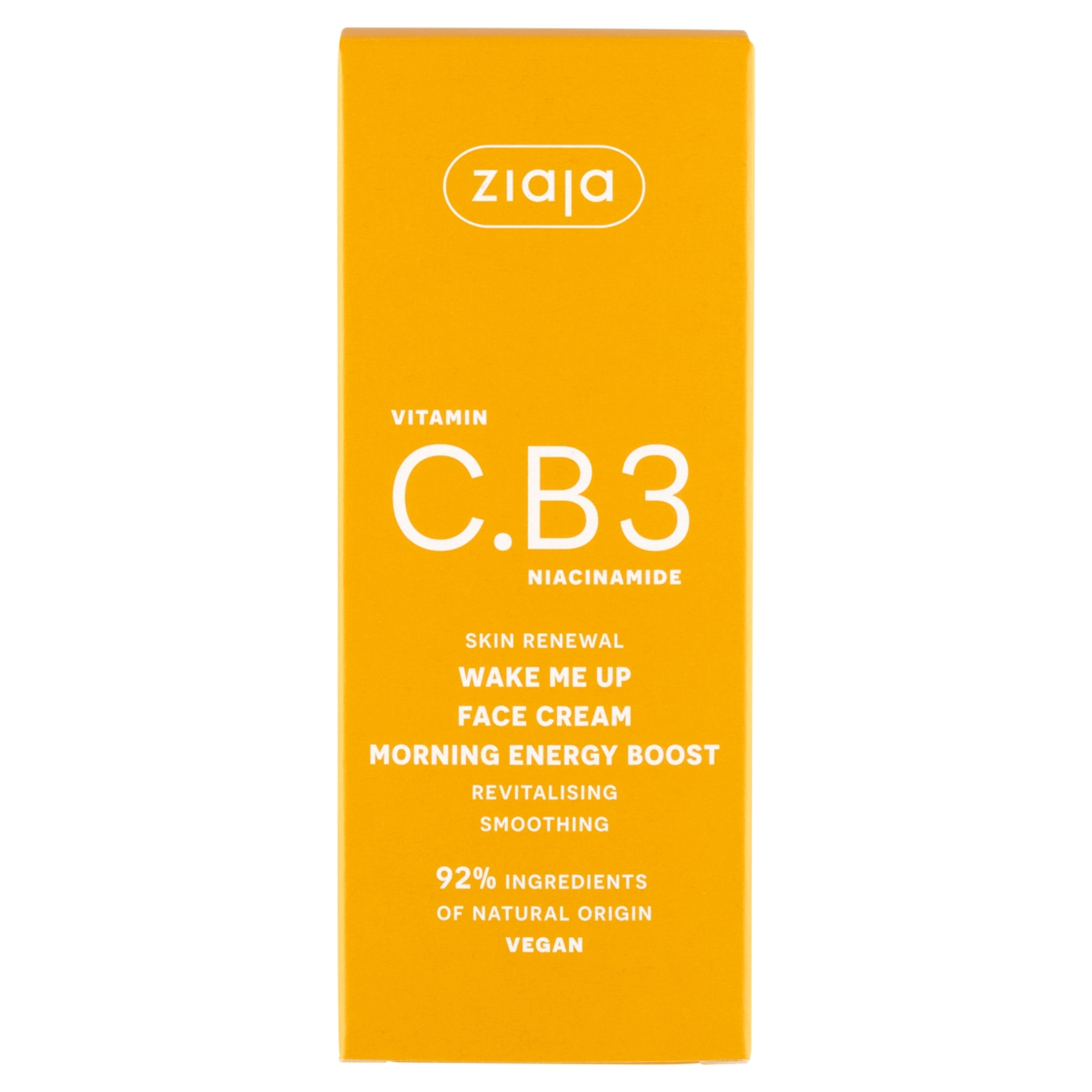 Ziaja C.B3-vitamin reggeli arckrém niacinamiddal - 50 ml