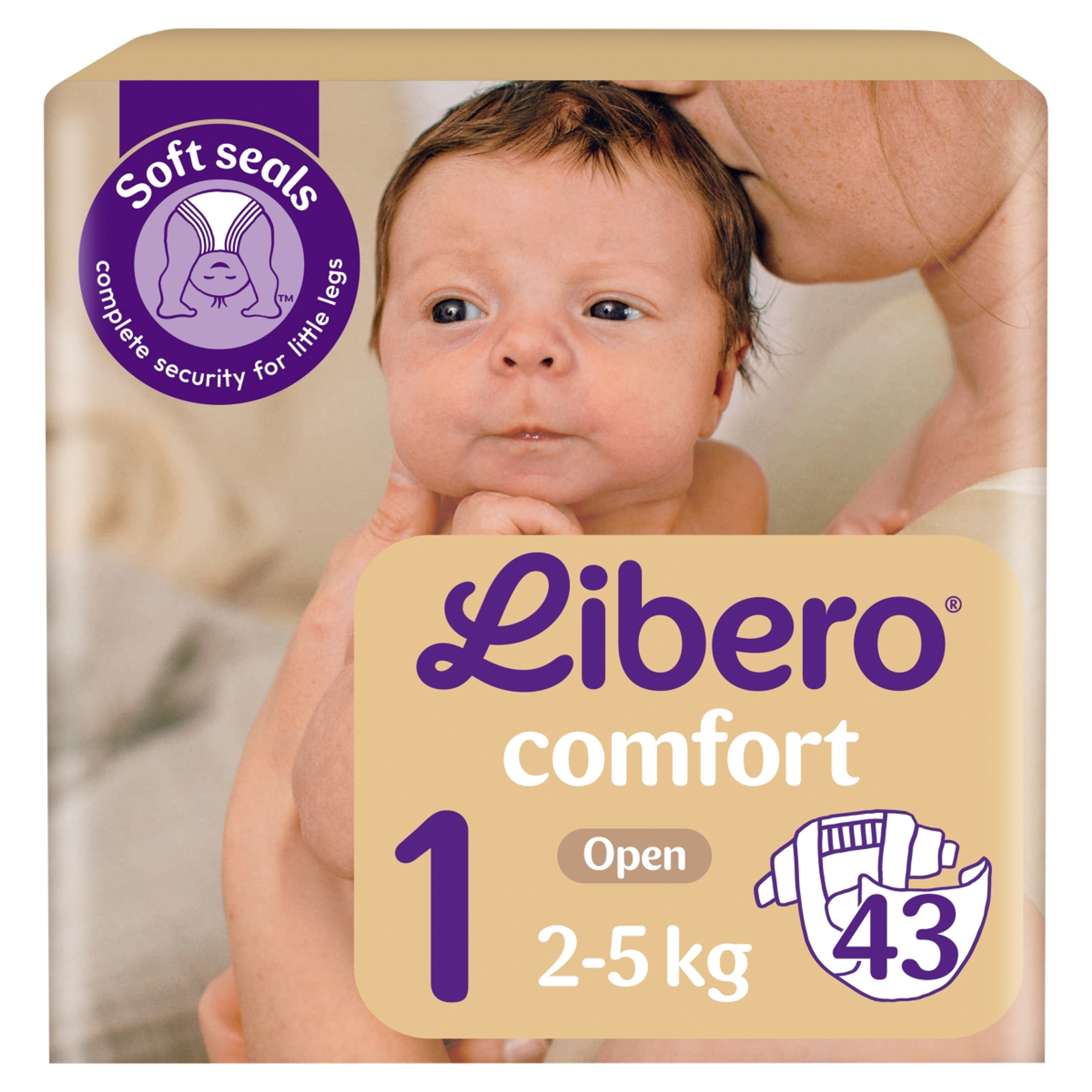 Libero Comfort nadrágpelenka, méret: 1, 2-5 kg - 43 db-7