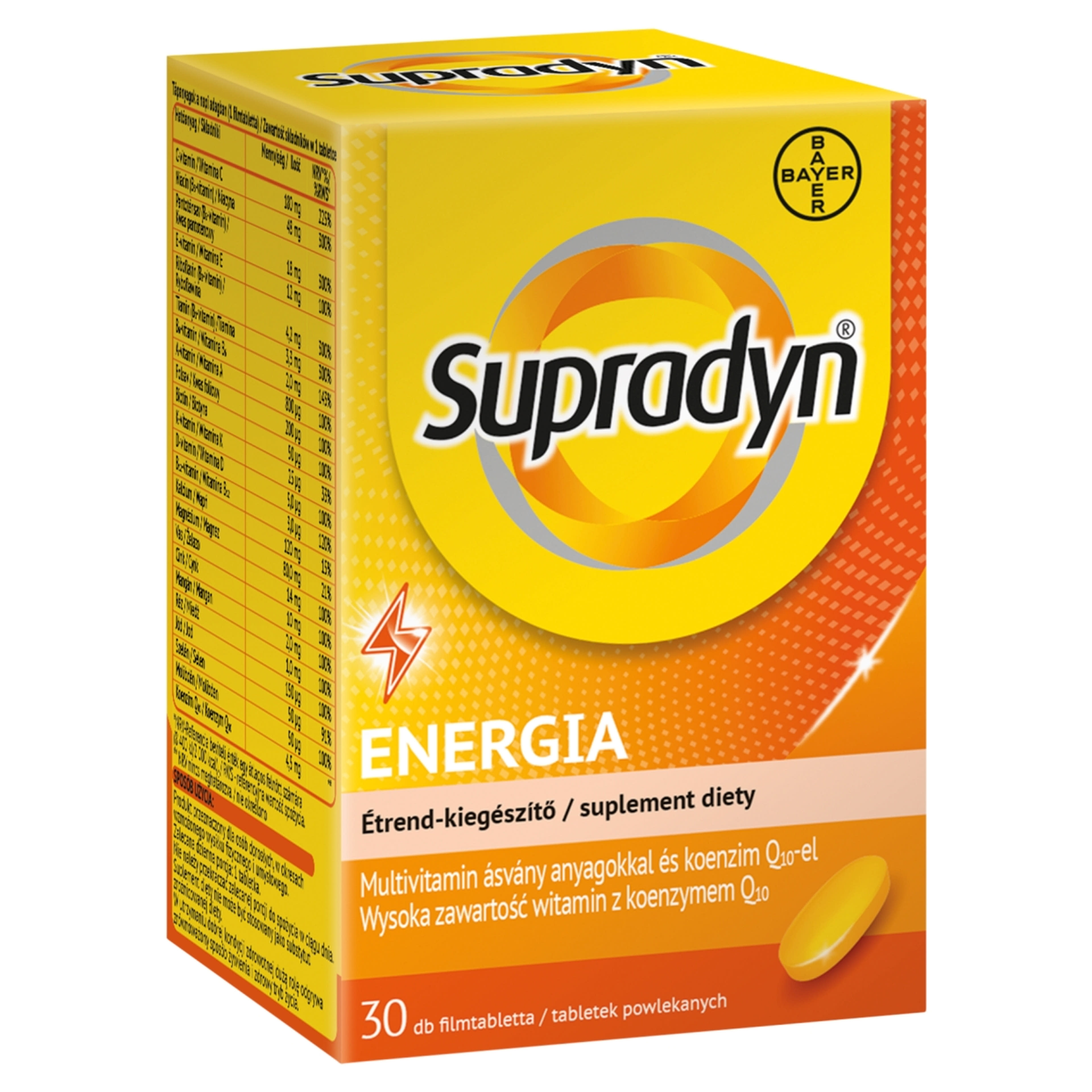 Supradyn Energia Filmtabletta - 30 db-3