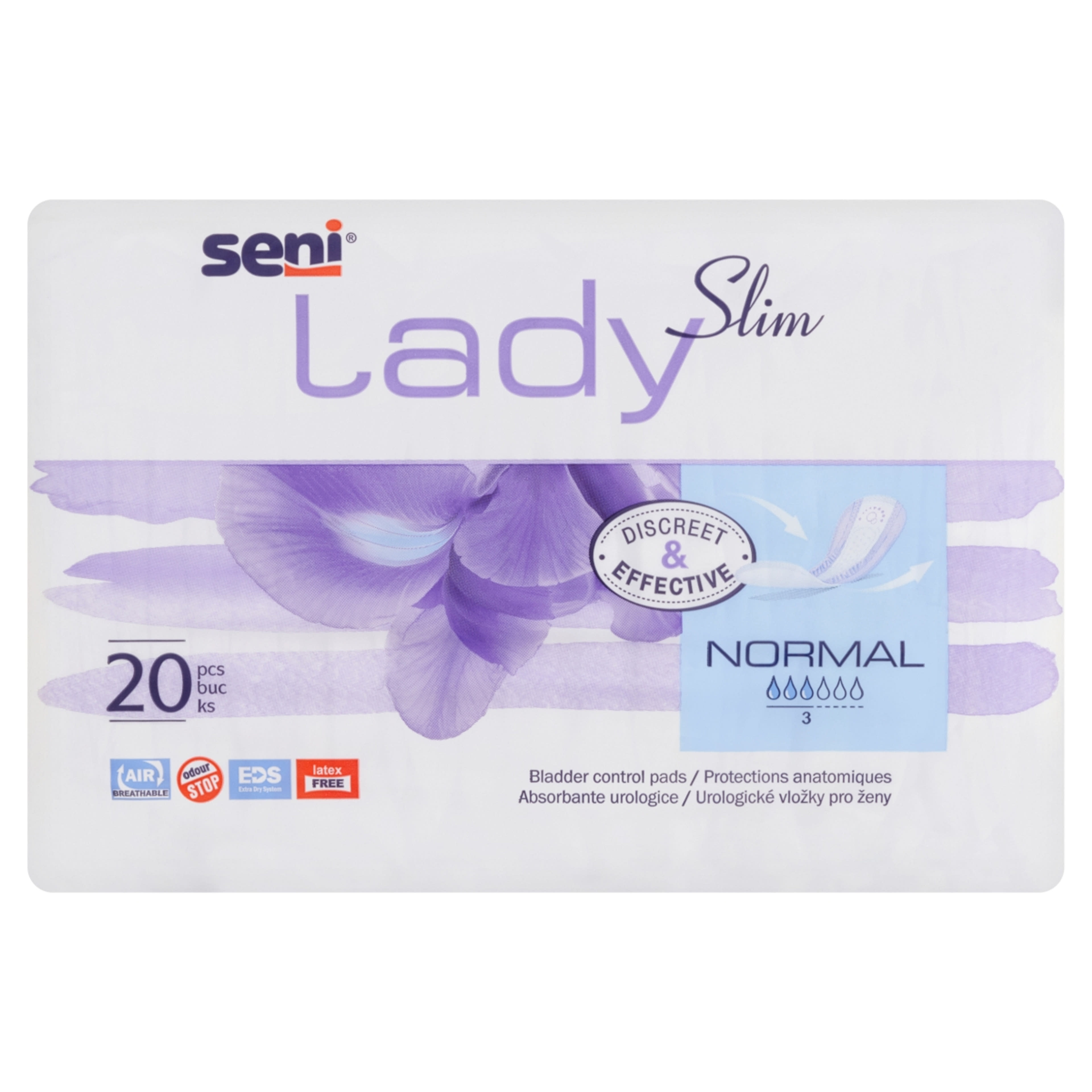 Seni Lady Slim Normal inkontinencia betét - 20 db