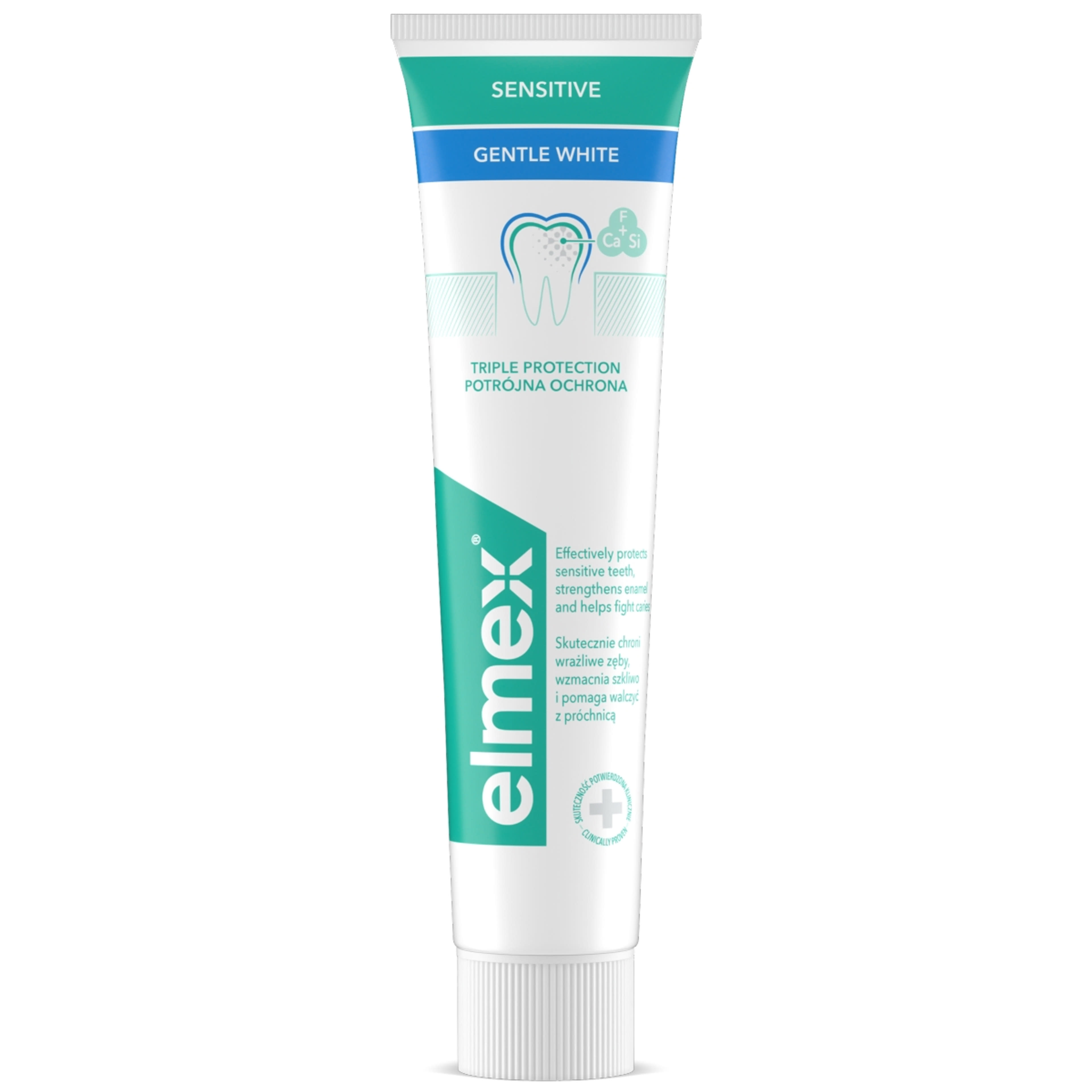 Elmex Sensitive Gentle White fogkrém érzékeny fogakra - 75 ml-2