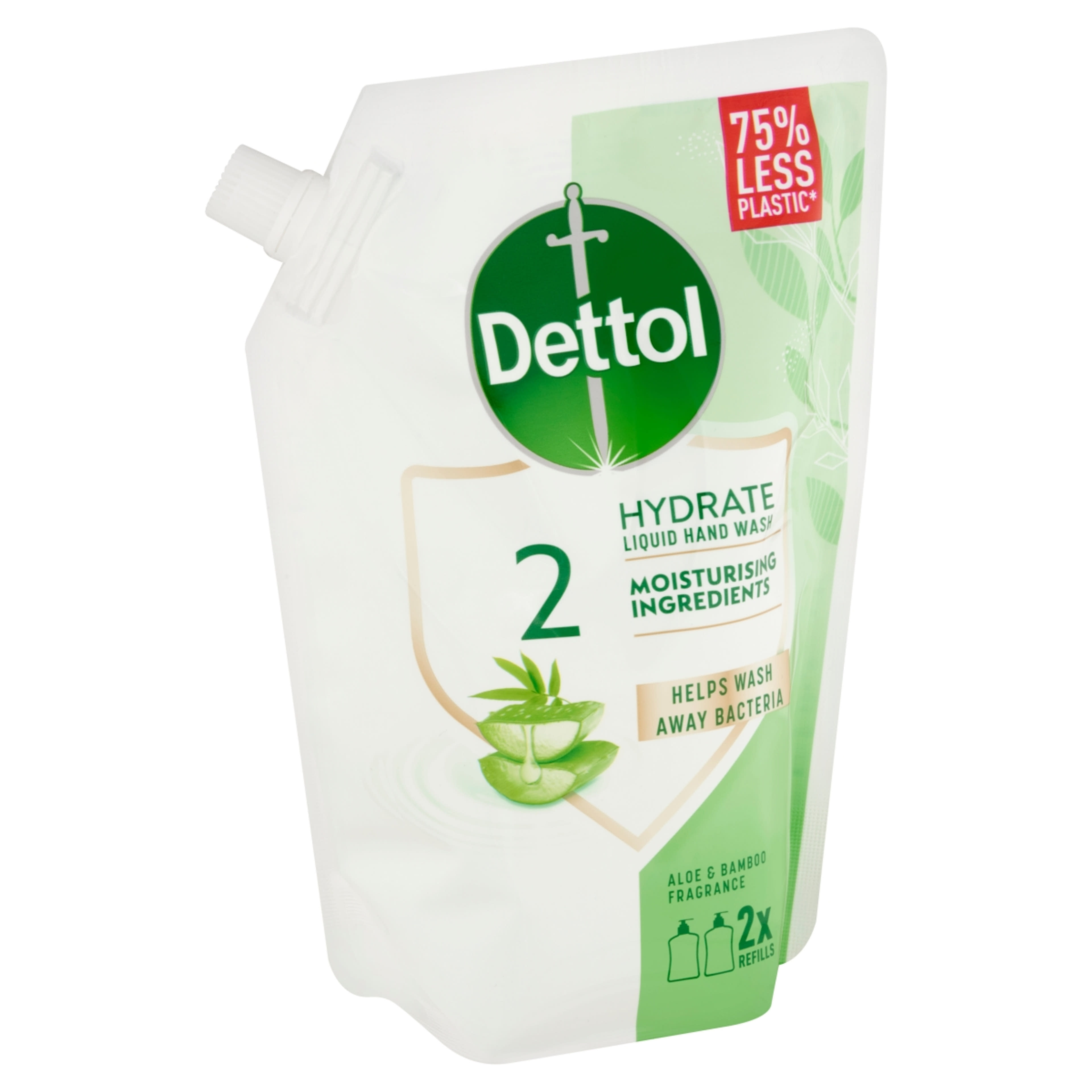 Dettol Aloe Vera folyékony szappan utántöltő - 500 ml-2