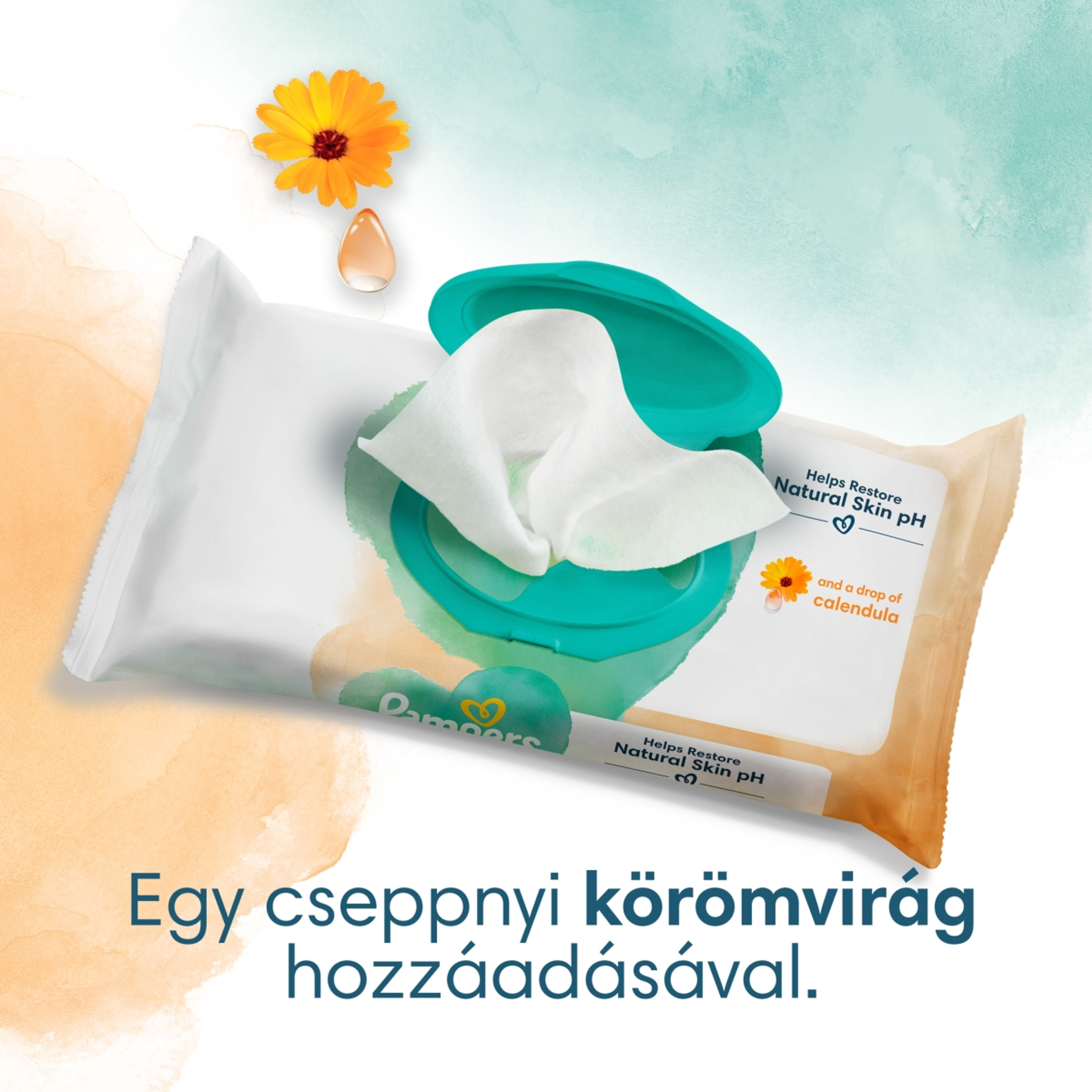 Pampers Harmonie Protect & Care nedves törlőkendő 14x44 db - 1056 db-4