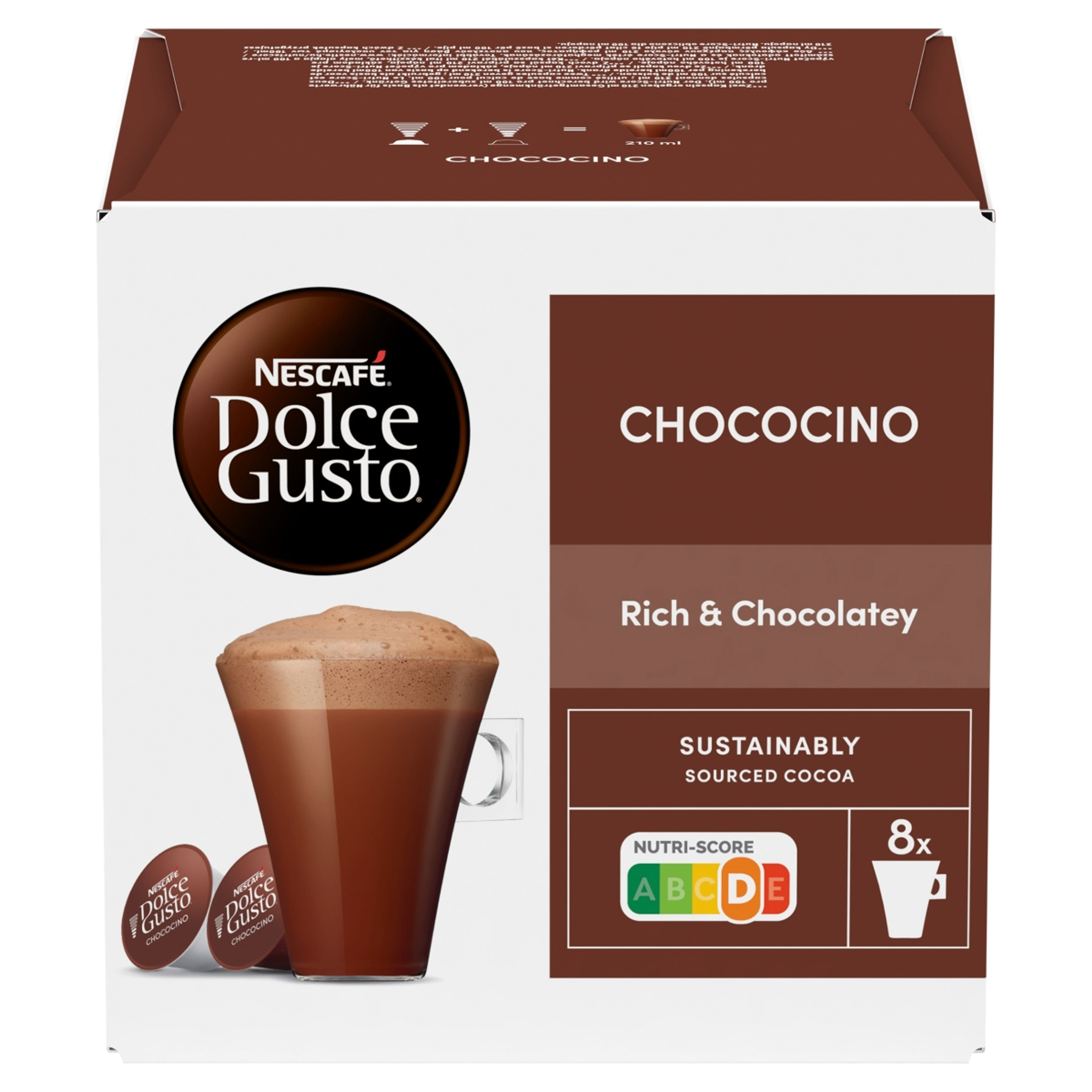 Nescafé Chococino Dolce Gusto kávékapszula - 16 db