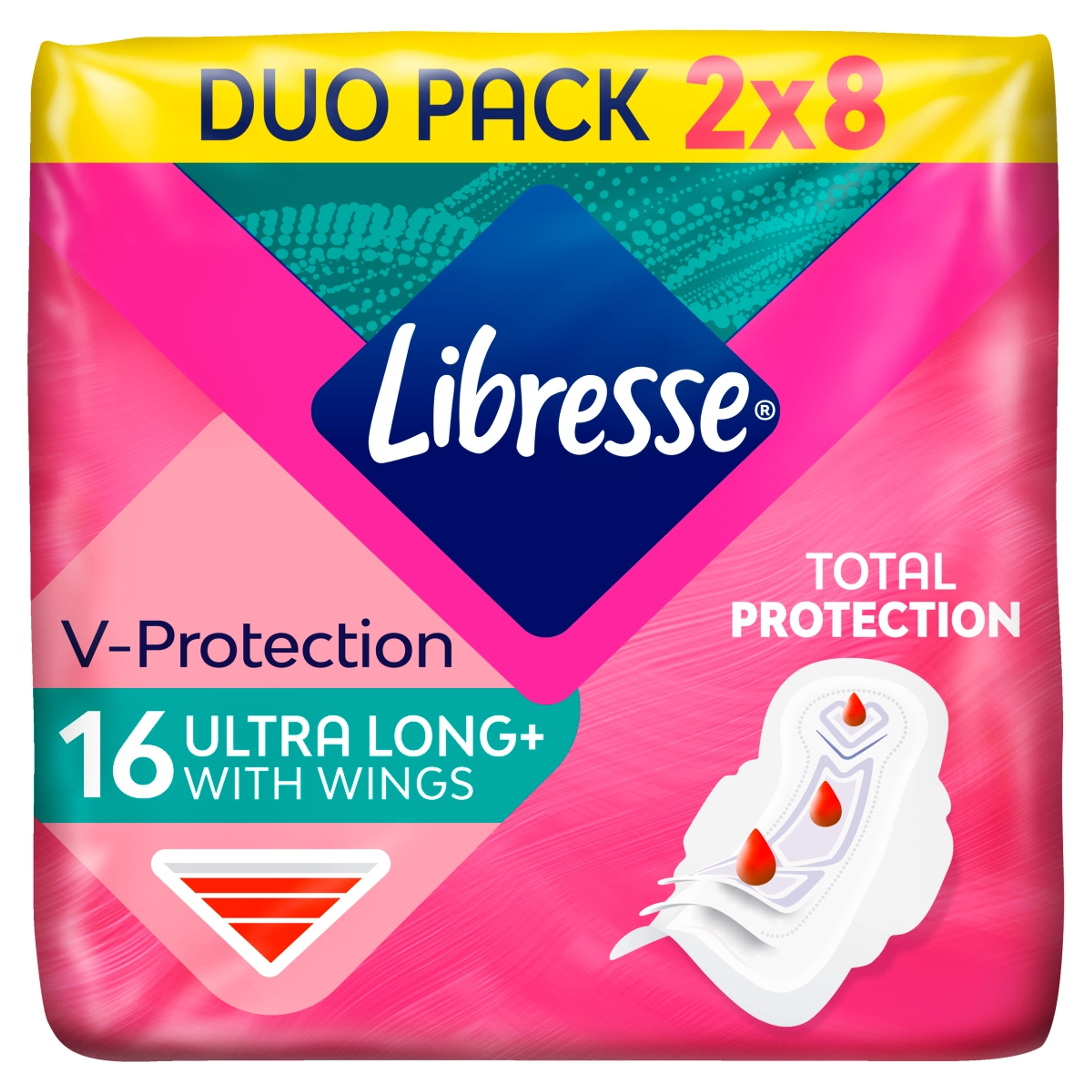 Libresse Ultra Long vékony szárnyas egészségügyi betét - 16 db-7