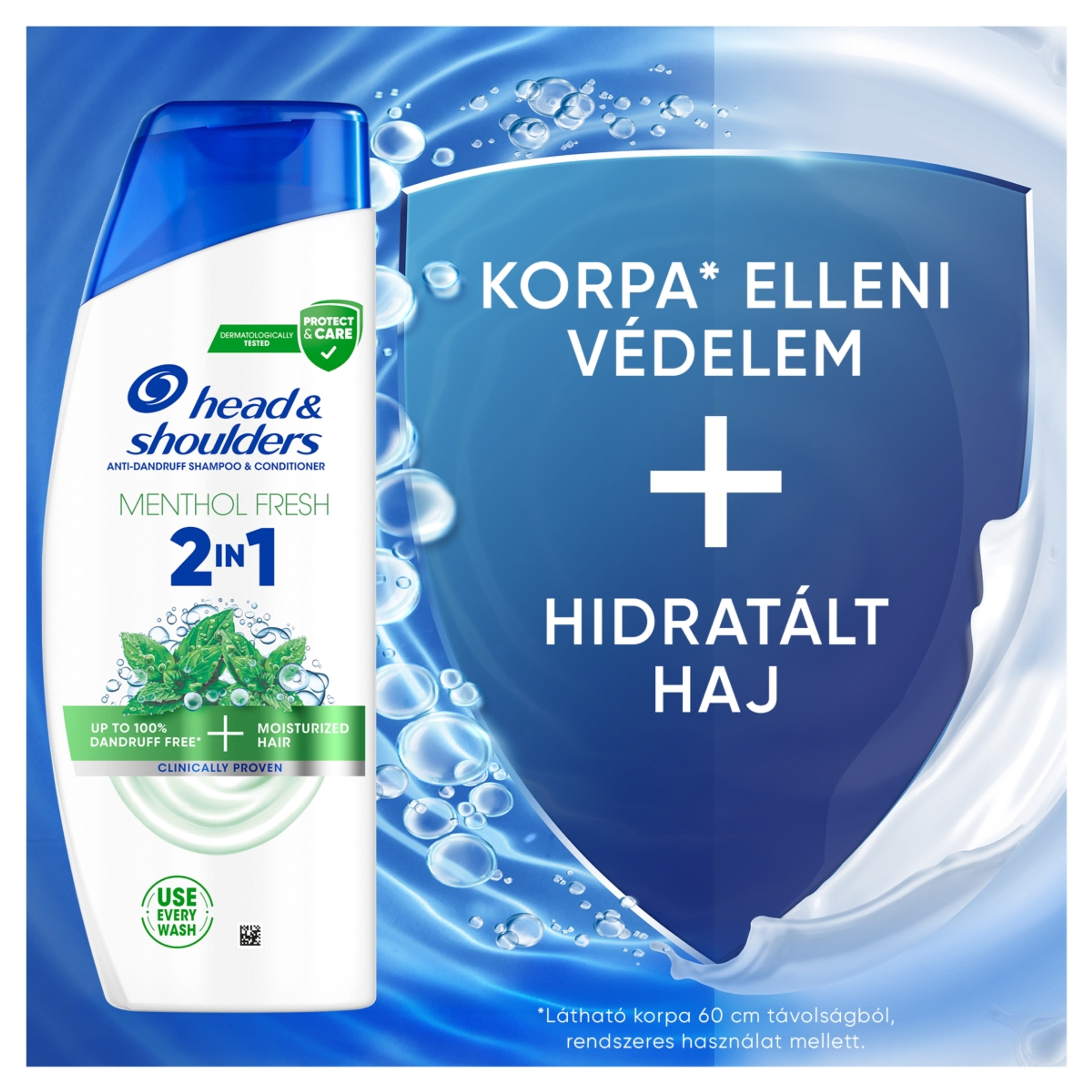 Head & Shoulders Menthol 2 az 1-ben korpásodás elleni sampon - 330 ml-5