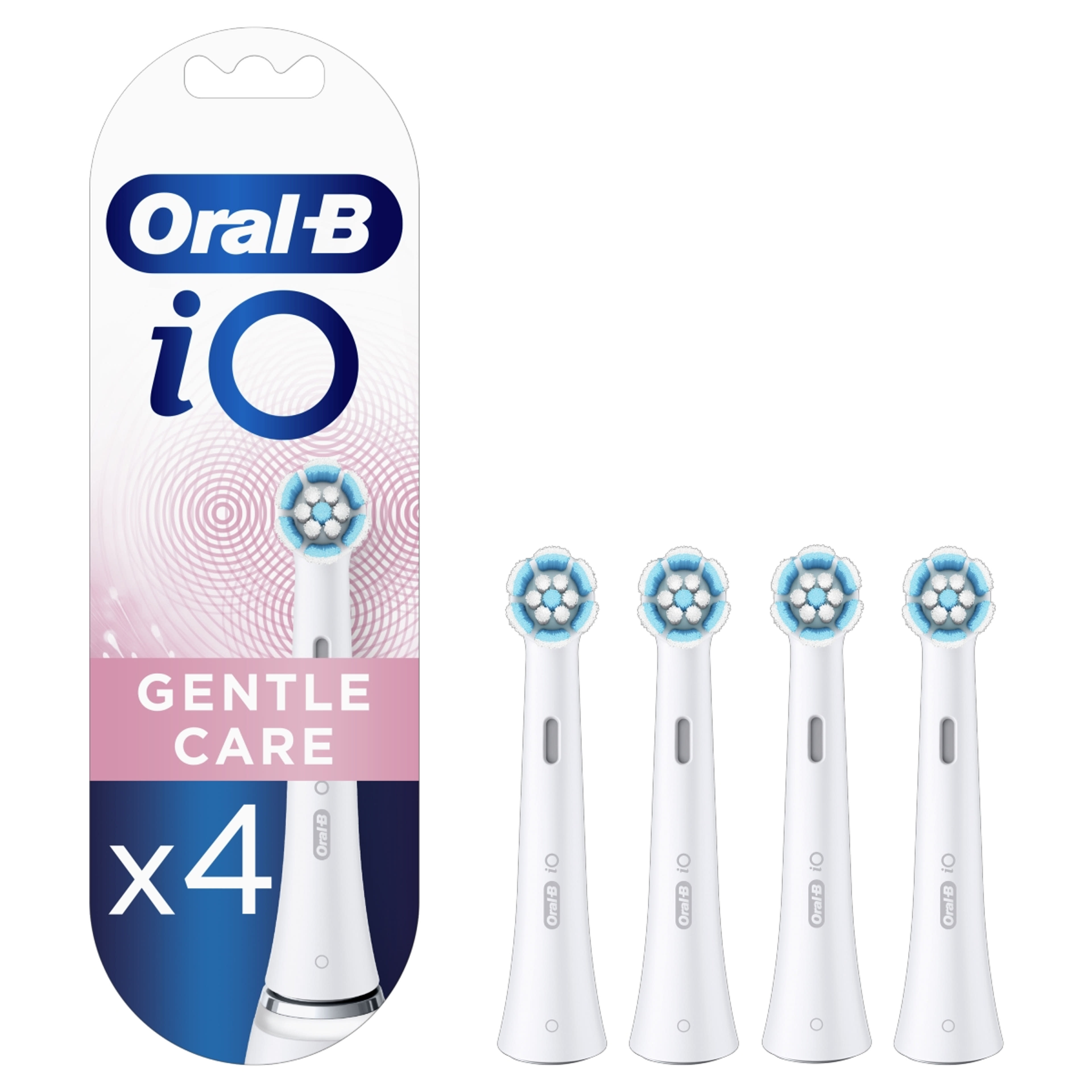 Oral-B Gentle Care IO elektromos fogkefe pótfej - 4 db-9