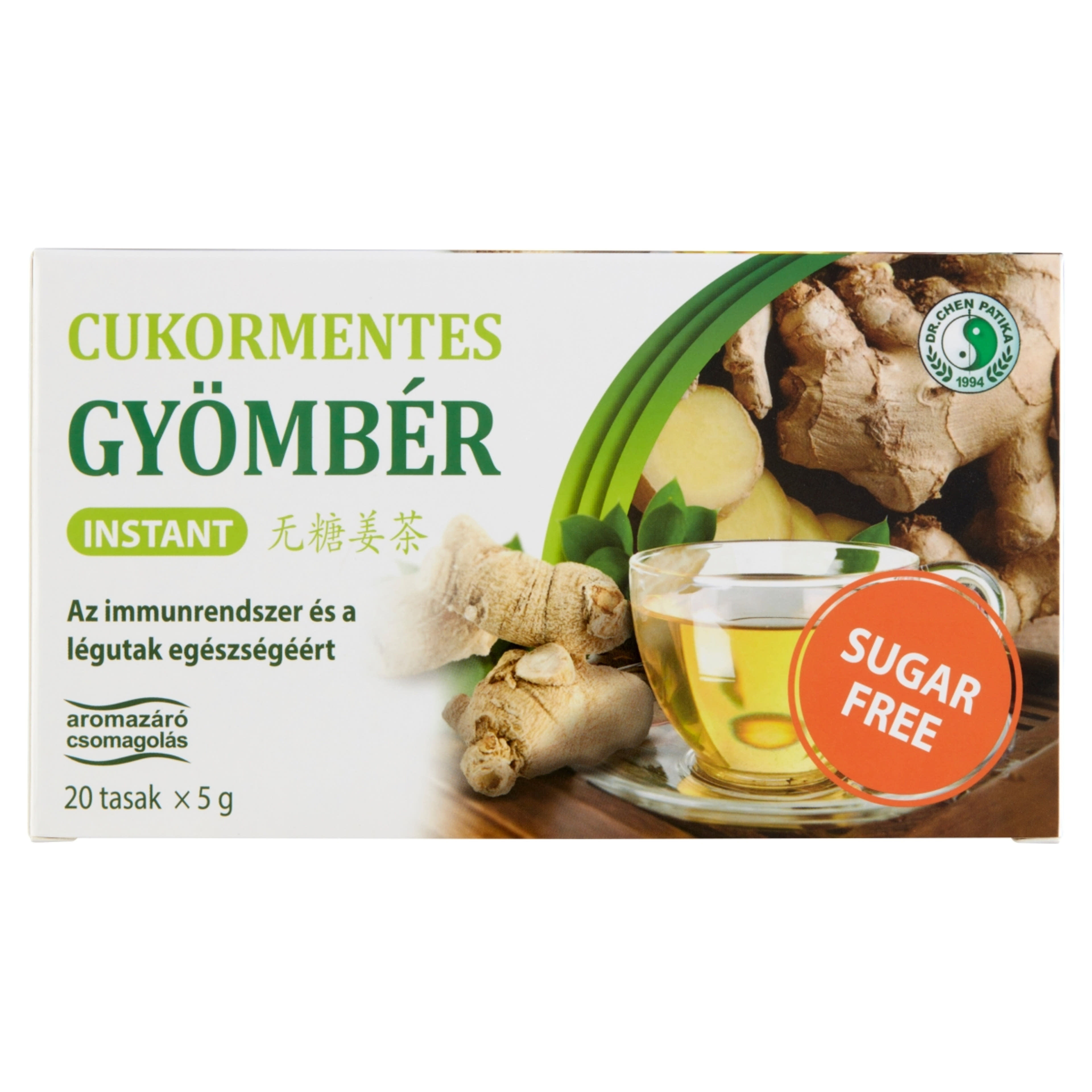 Dr.Chen Patika instant natúr gyömbér tea 20 x 5g - 100 g