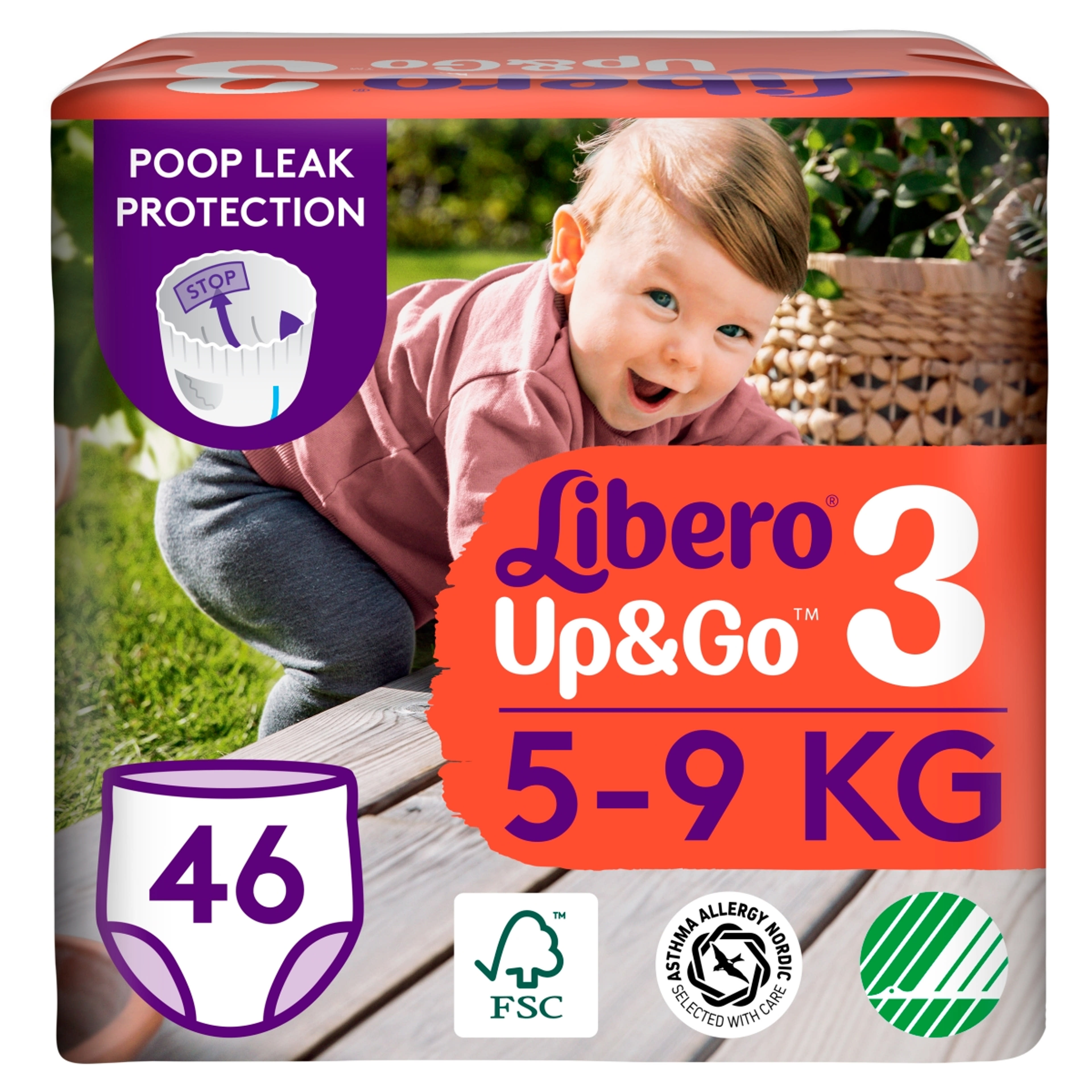 Libero Up&Go bugyipelenka 3-as 5-9 kg - 46 db-8
