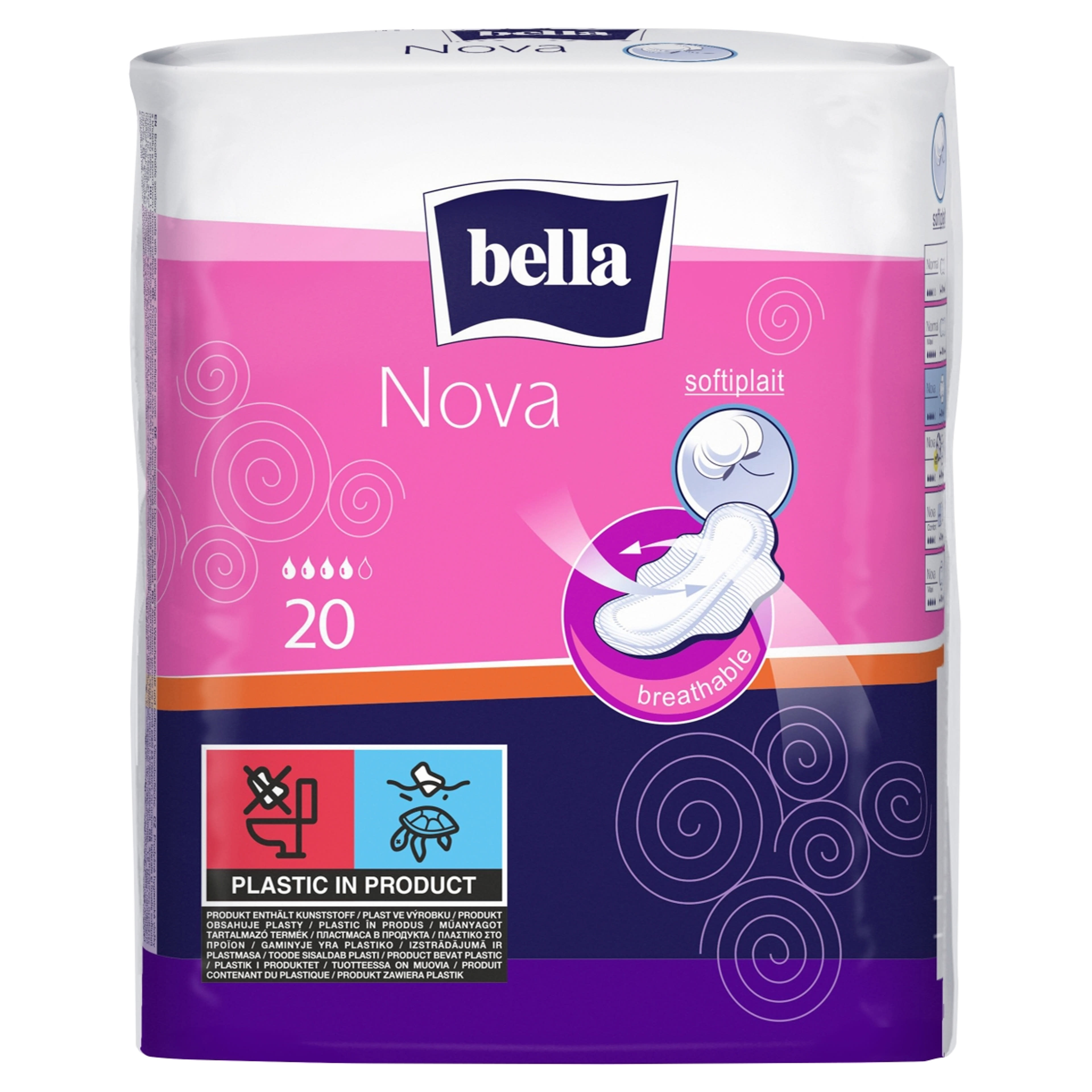 Bella Nova szárnyas egészségügyi betét - 20 db-1