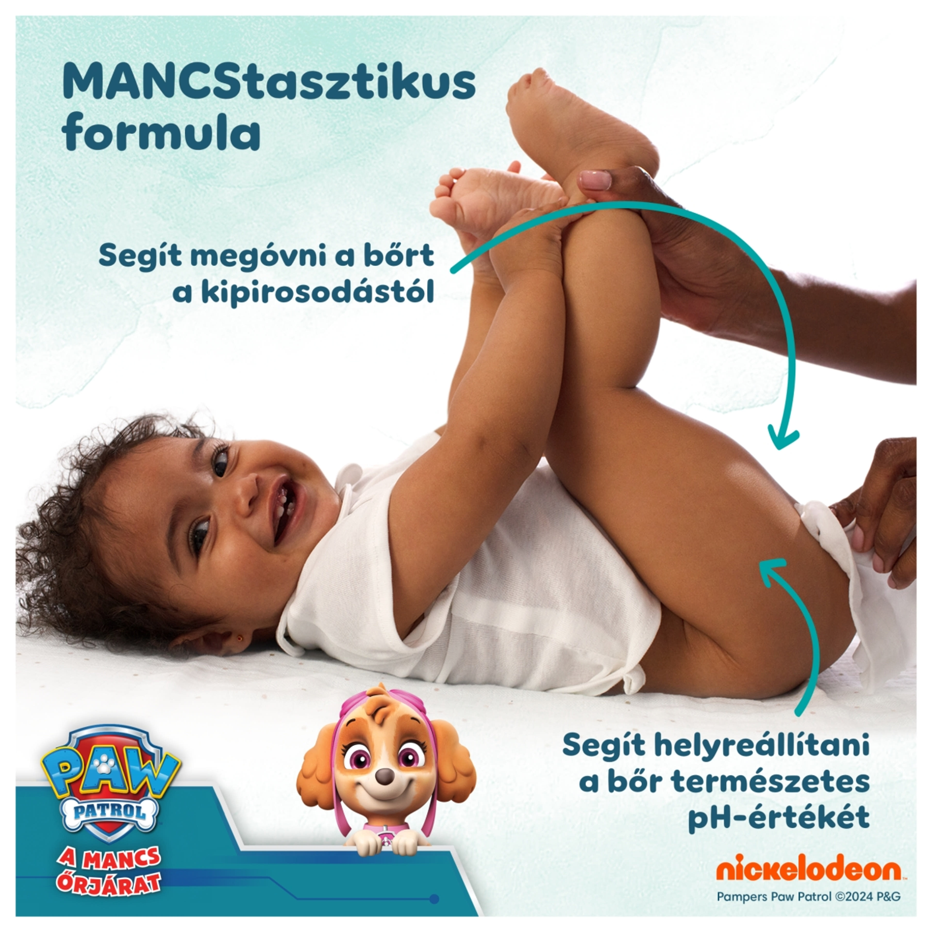 Pampers Harmonie Aqua nedves törlőkendő - 720 db-3
