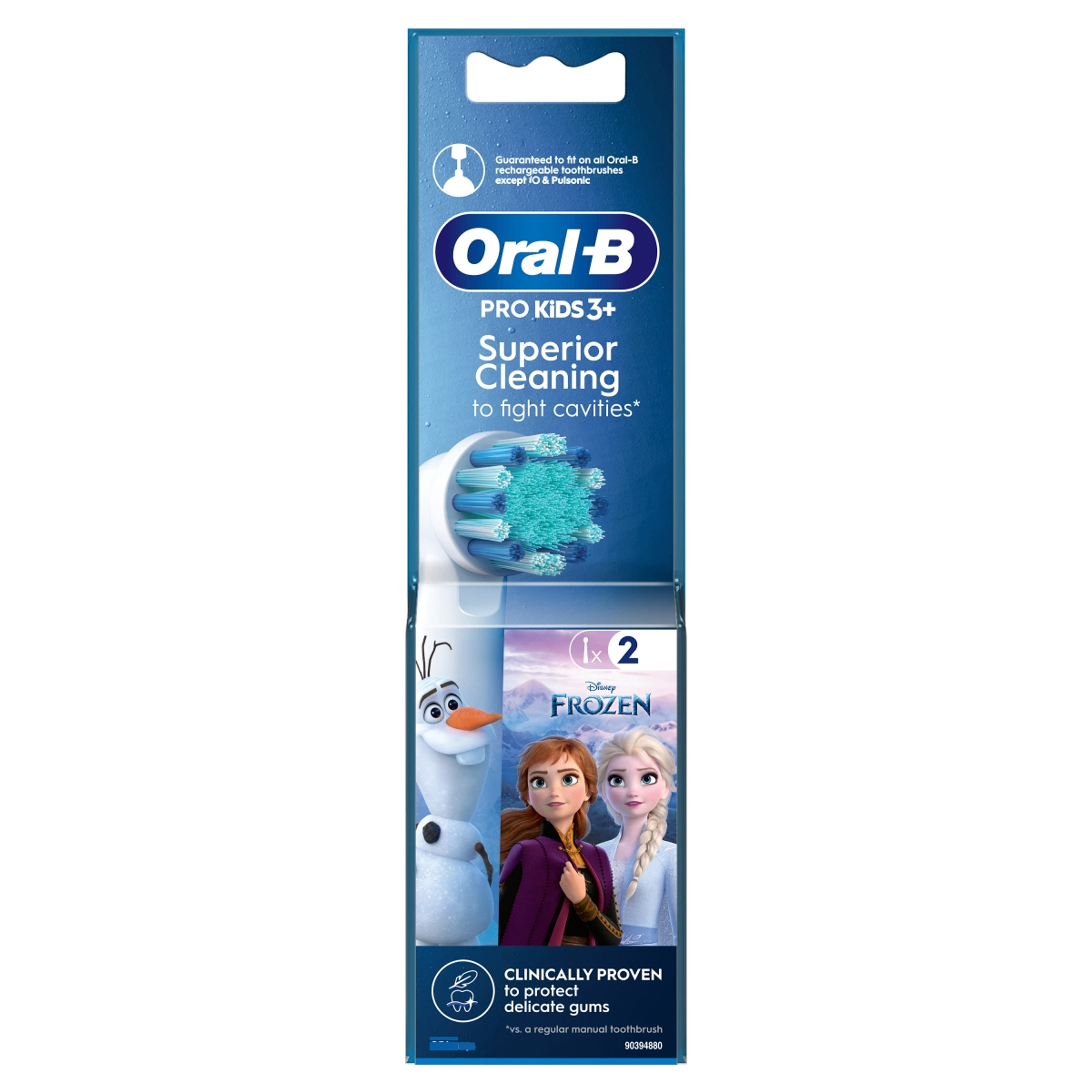 Oral B Kids Frozen extra soft elektromos fogkefe pótfej - 2 db-1