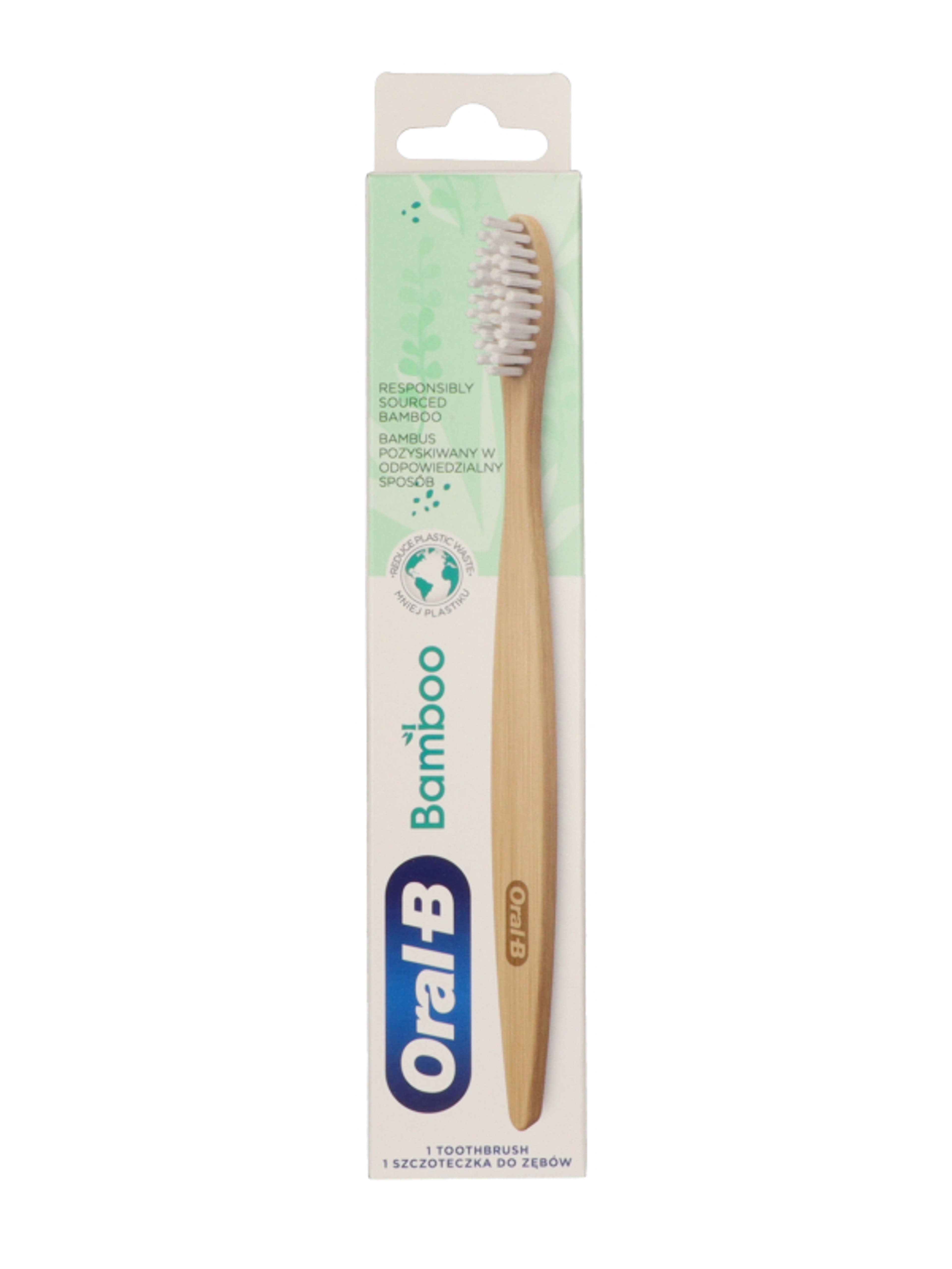 Oral-B Bamboo manuális fogkefe, soft - 1 db-1