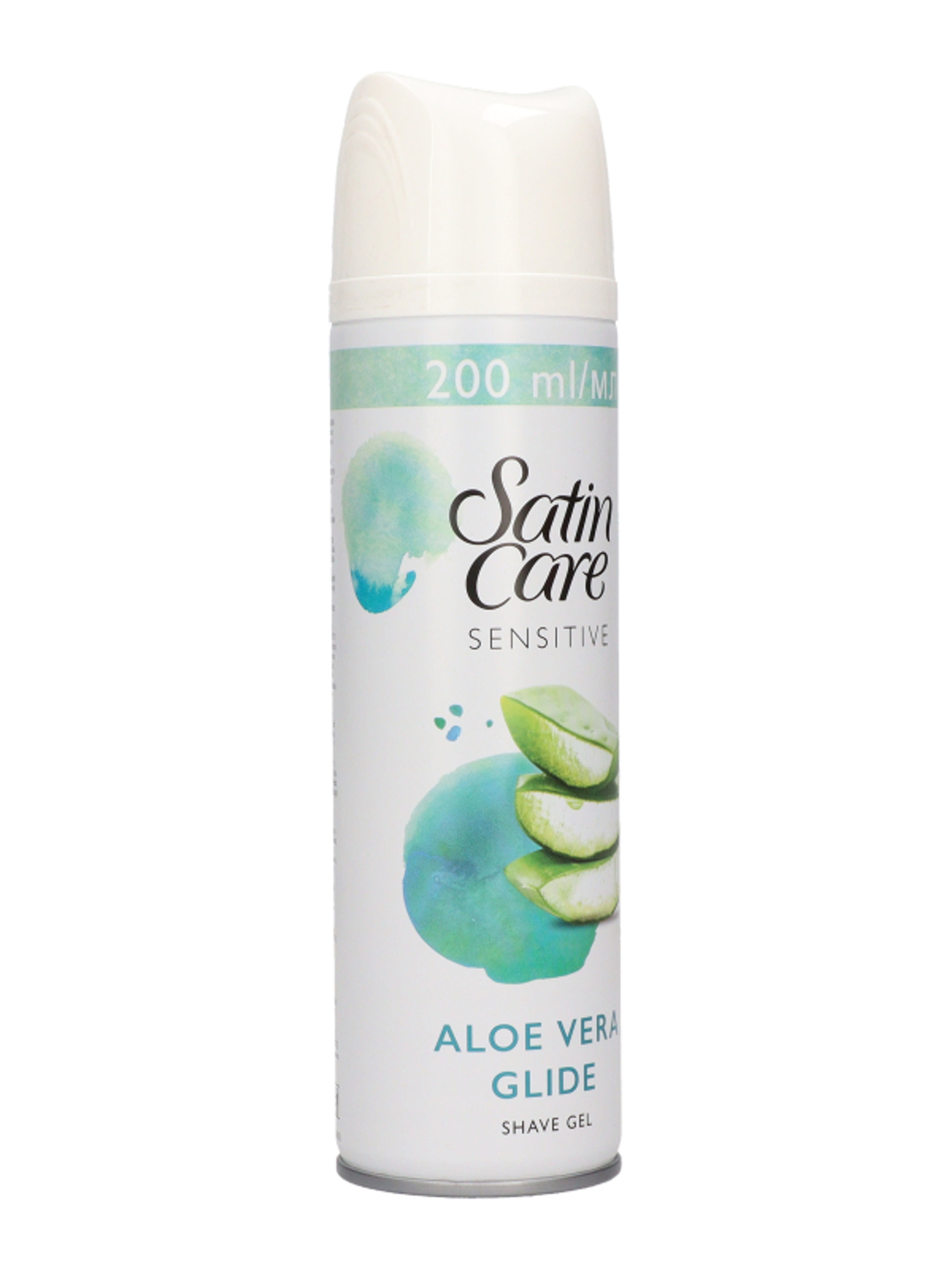 Gillette Satin Care borotvazselé érzékeny borre aloe verával - 200 ml-10