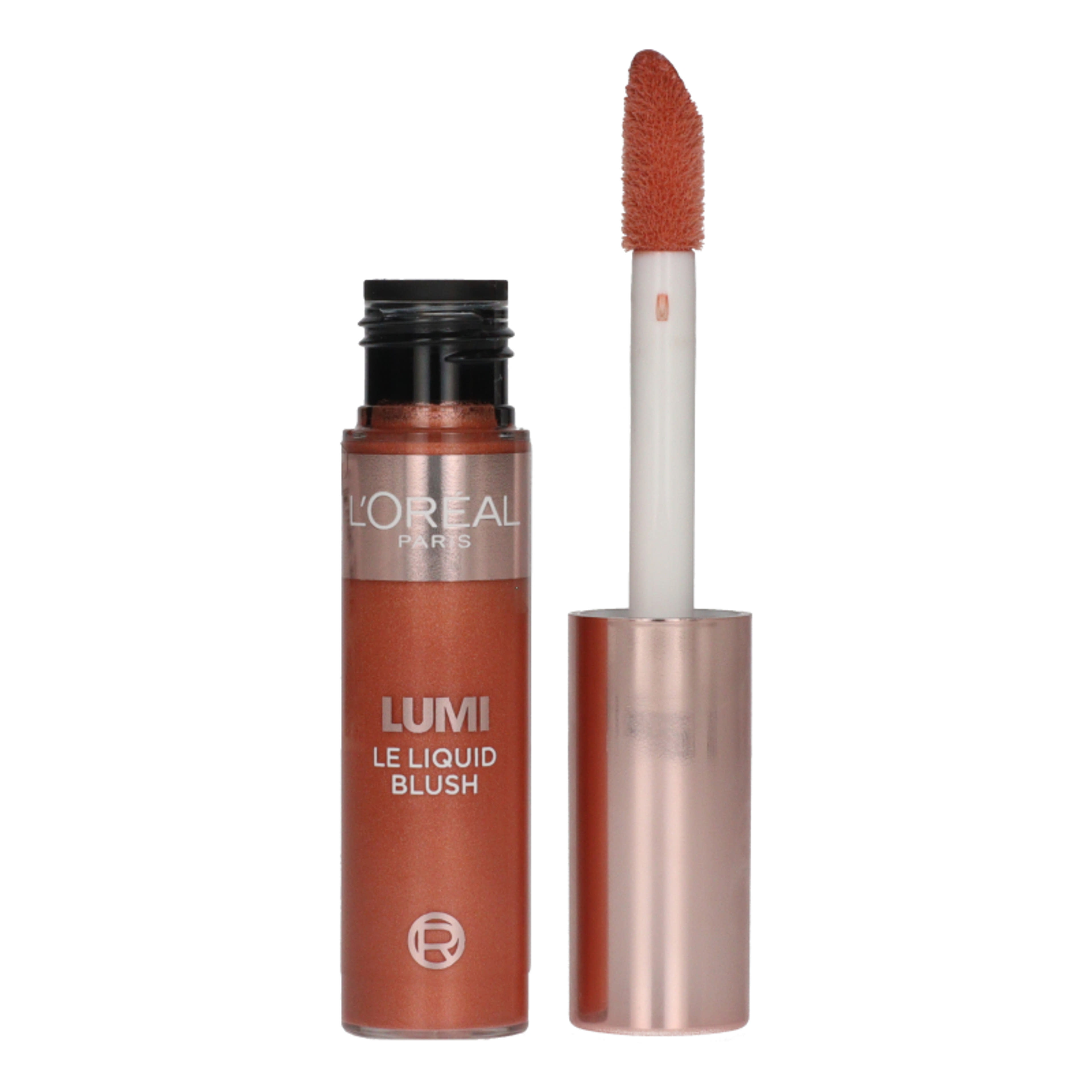 L´Oréal Paris Lumi Le Liquid folyékony pirosító /627 Warm Peach - 1 db-2