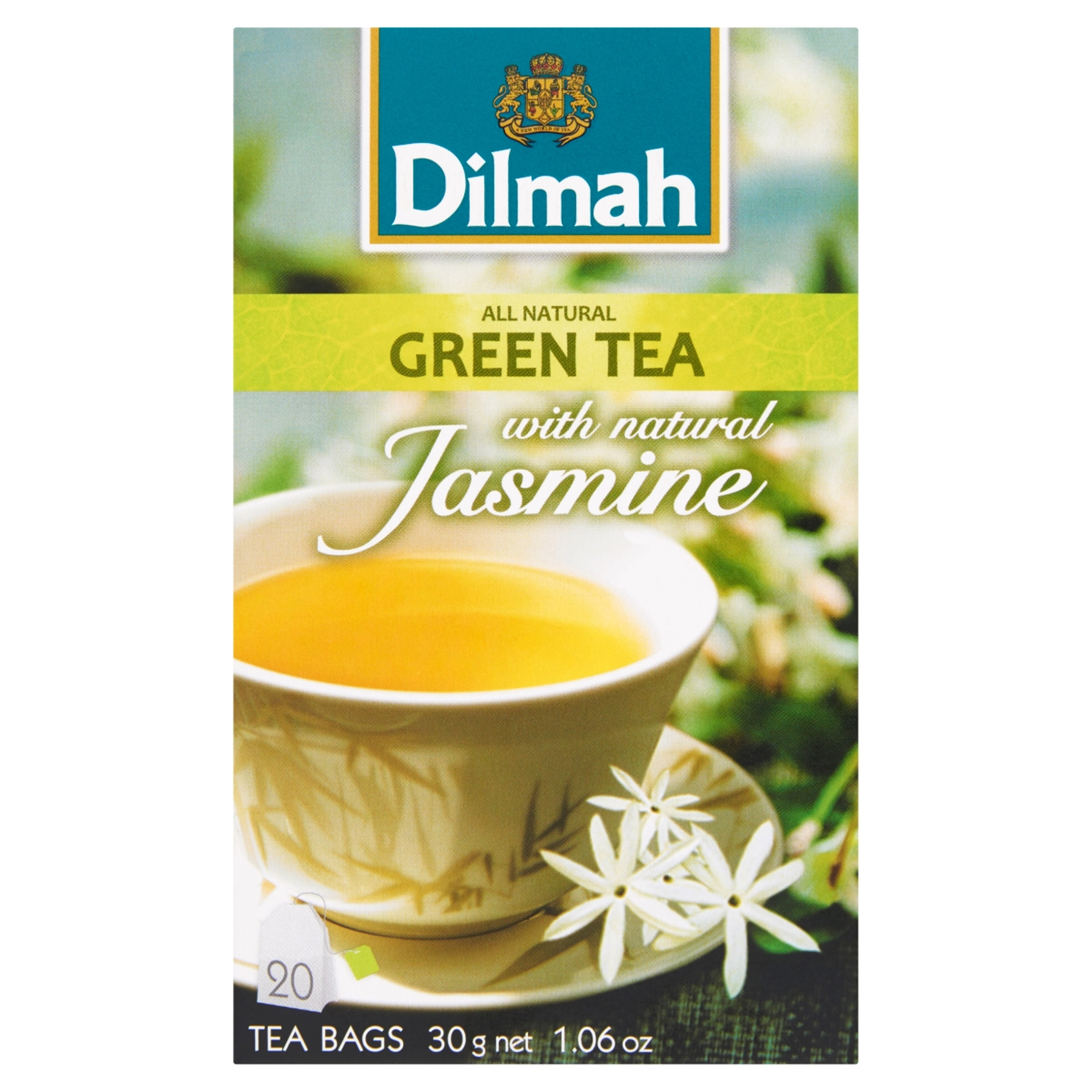 Dilmah zöld tea jázmin szirmokkal 20 filter - 30 g