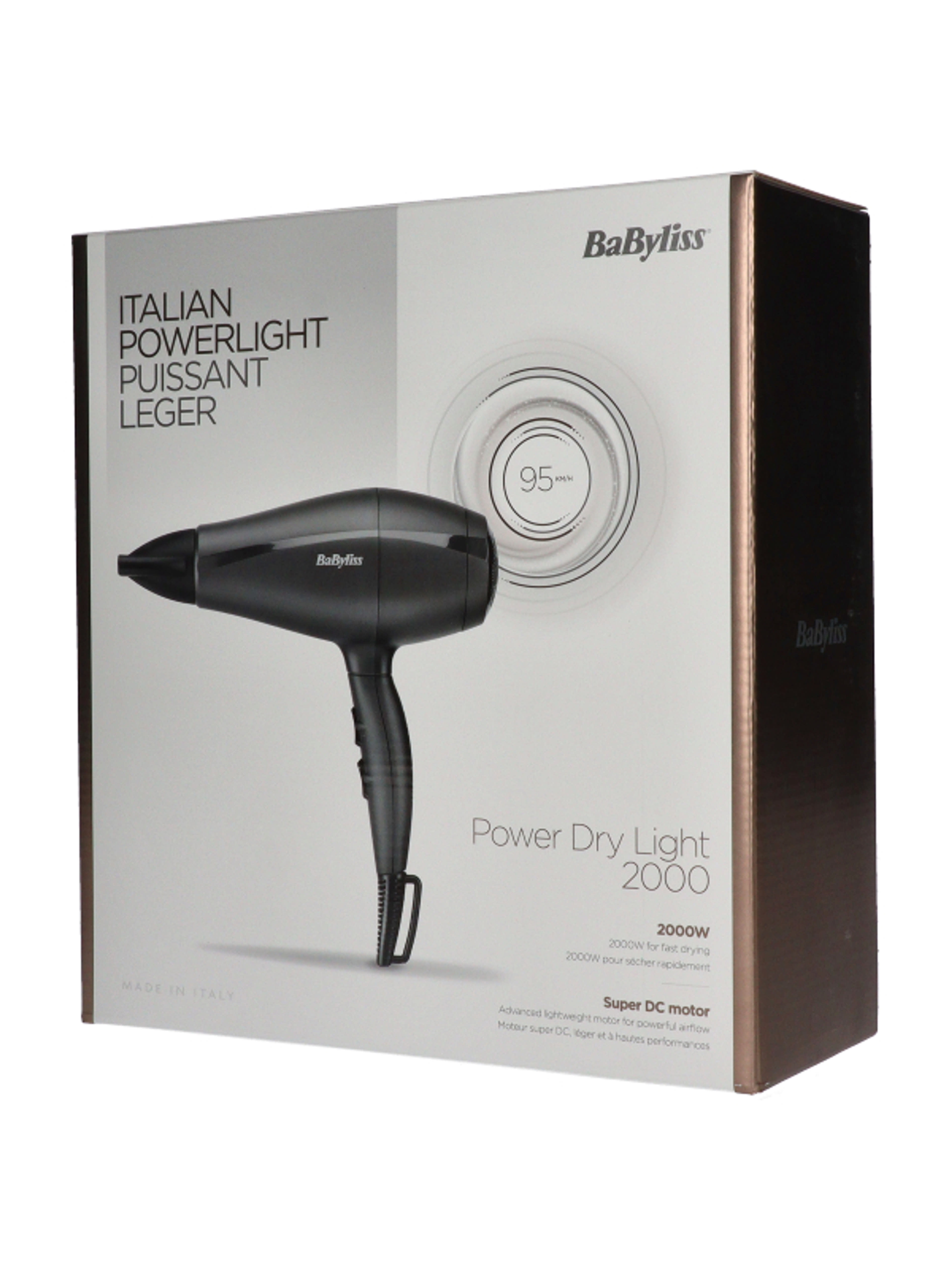 Babyliss Light Pro HTDC 2000W hajszárító - 1 db-2