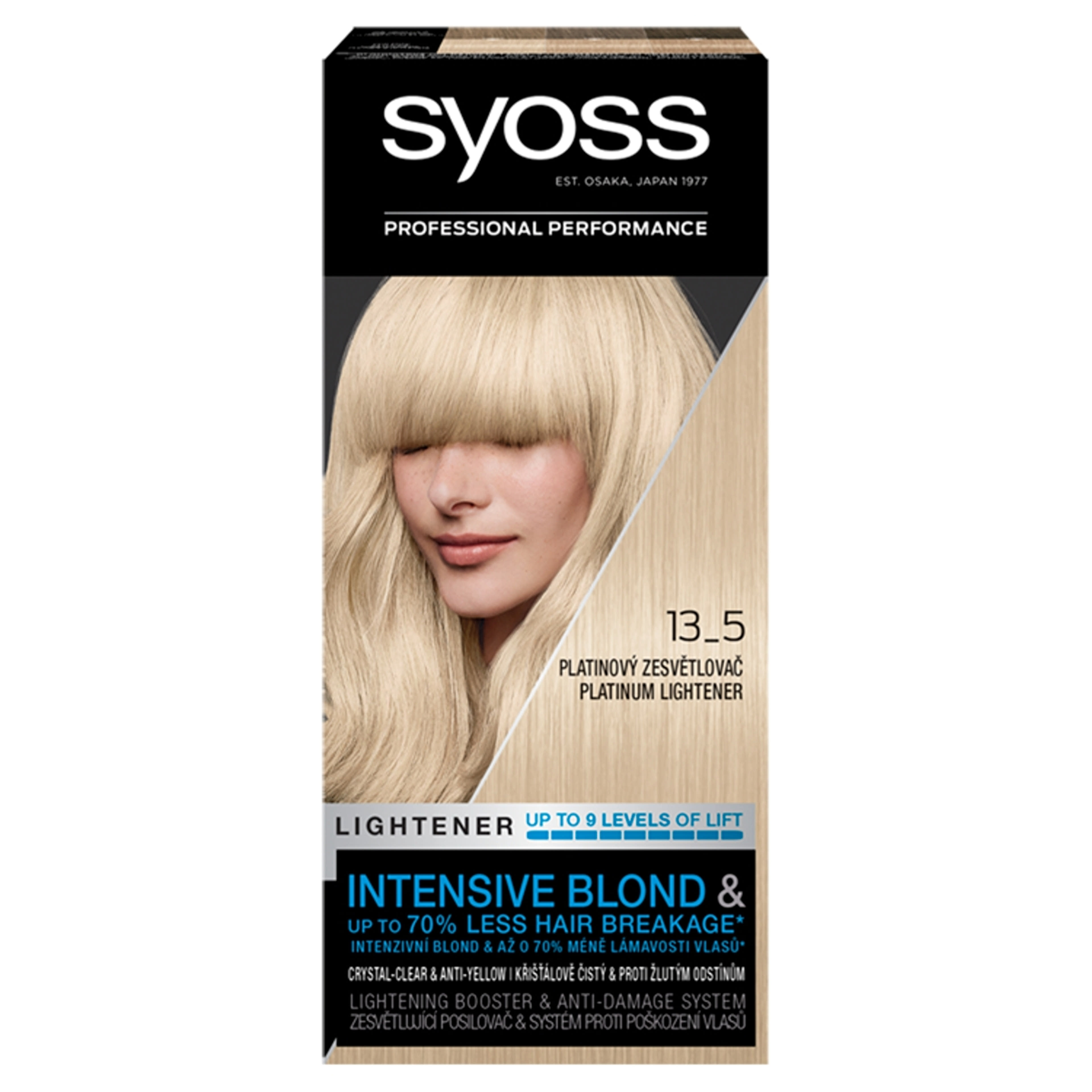 Syoss Color hajfesték 13-5 lighteners platinum világosító - 1 db