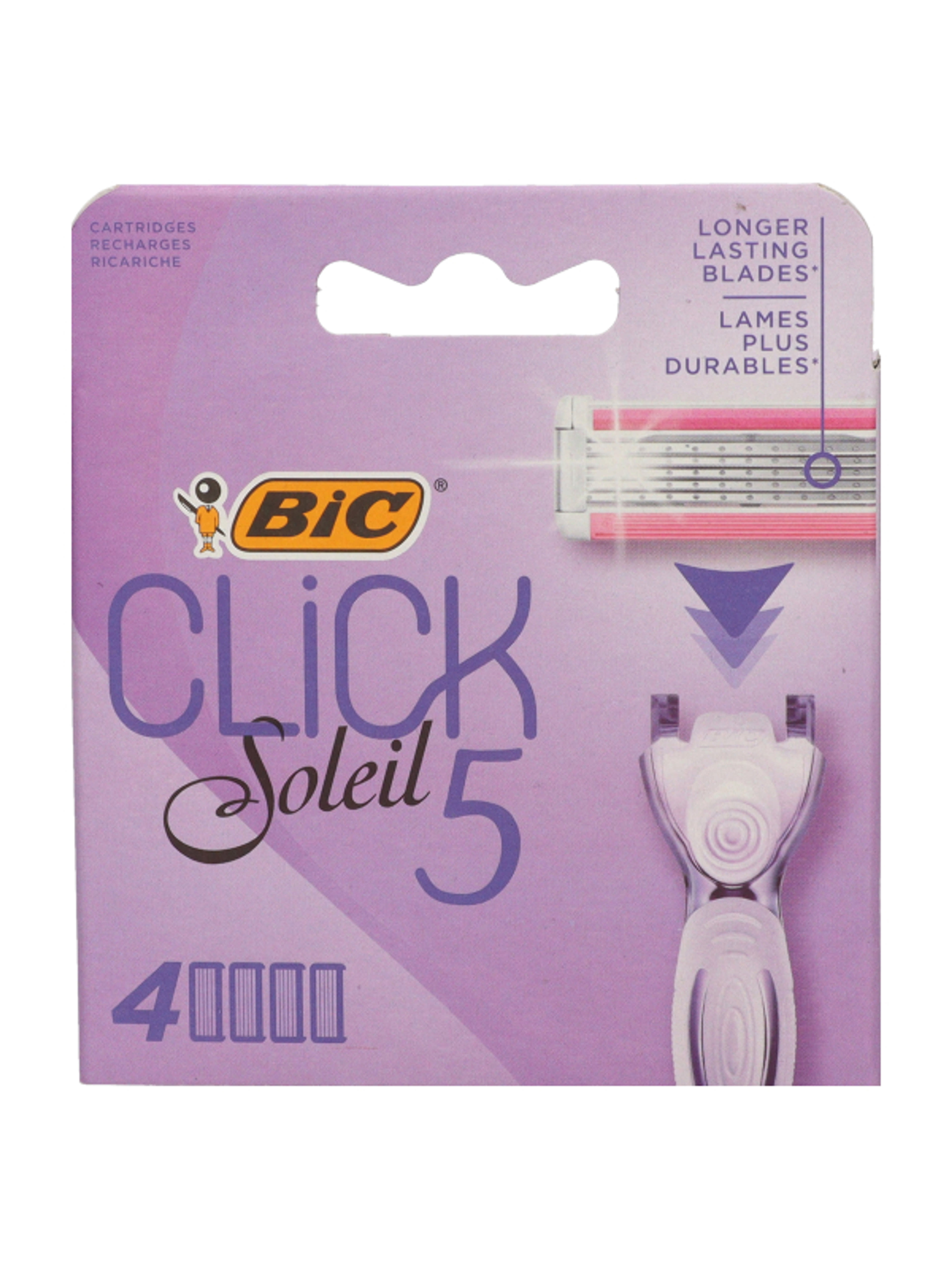 Bic Soleil Click5 borotvabetét 5 pengés - 4 db-2