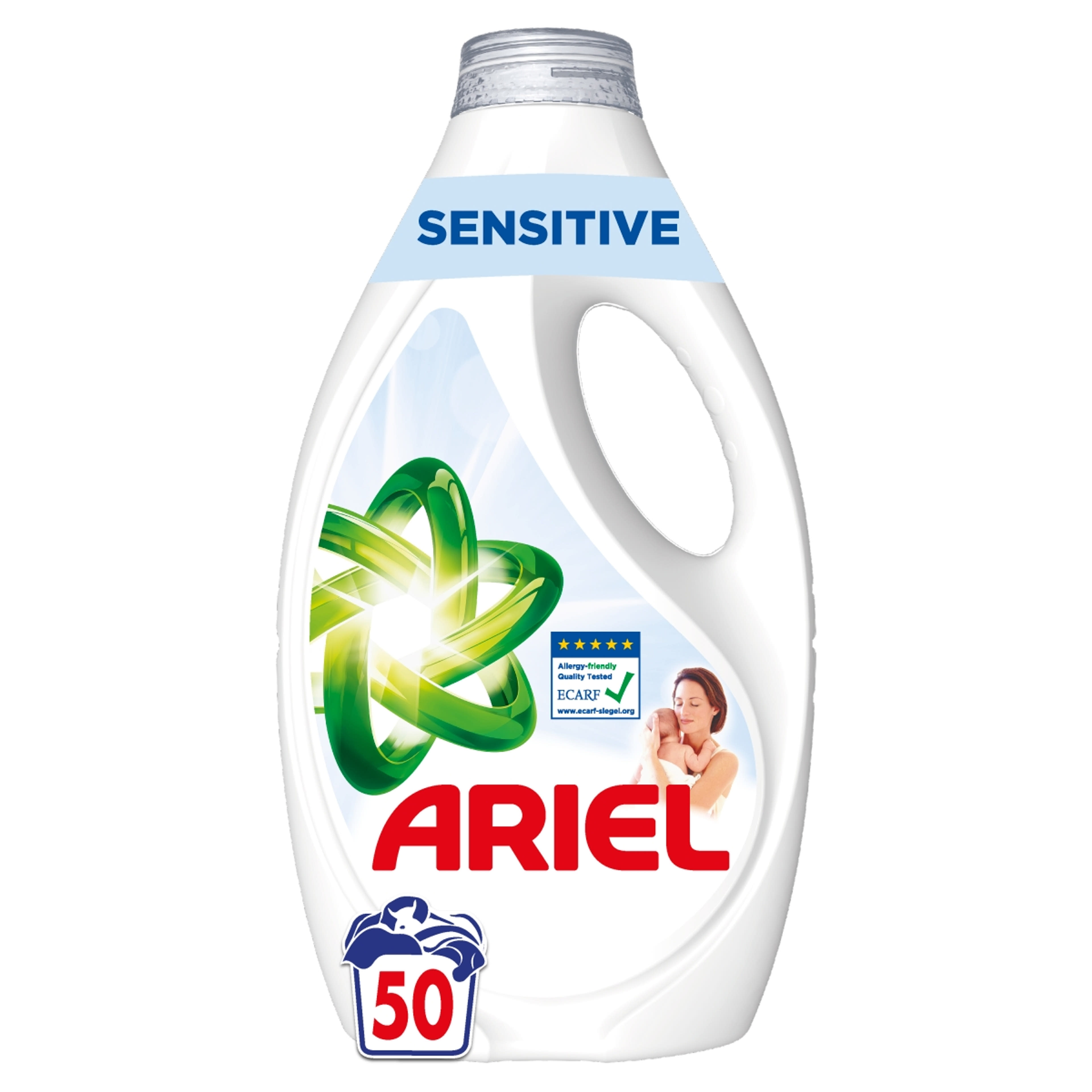 Ariel Sensitive folyékony mosószer, 50 mosáshoz - 2250 ml-9