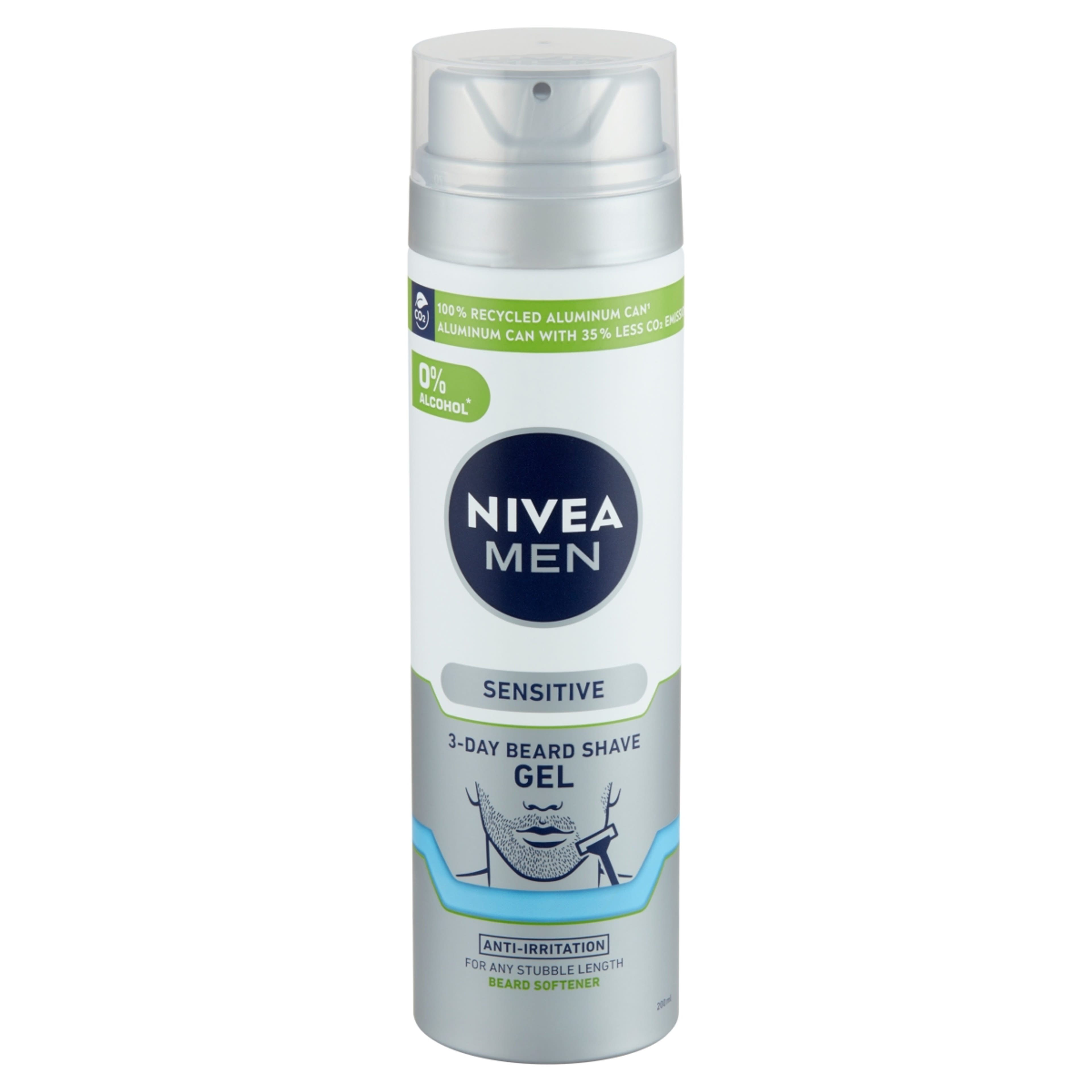 Nivea Men borotva gél sensitive 3 day beard - 200 ml-2