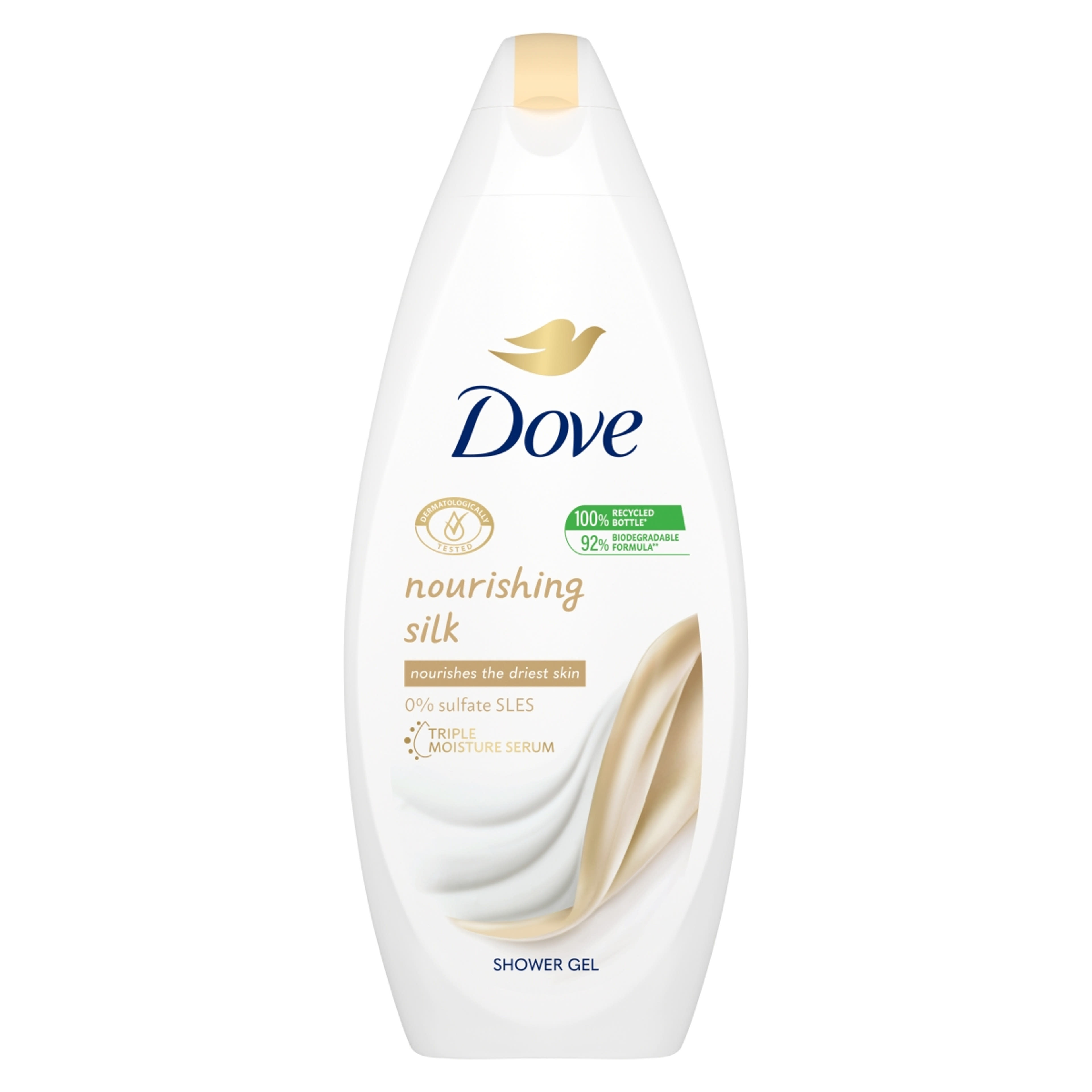Dove Silk Glow bortápláló krémtusfürdő - 250 ml-2