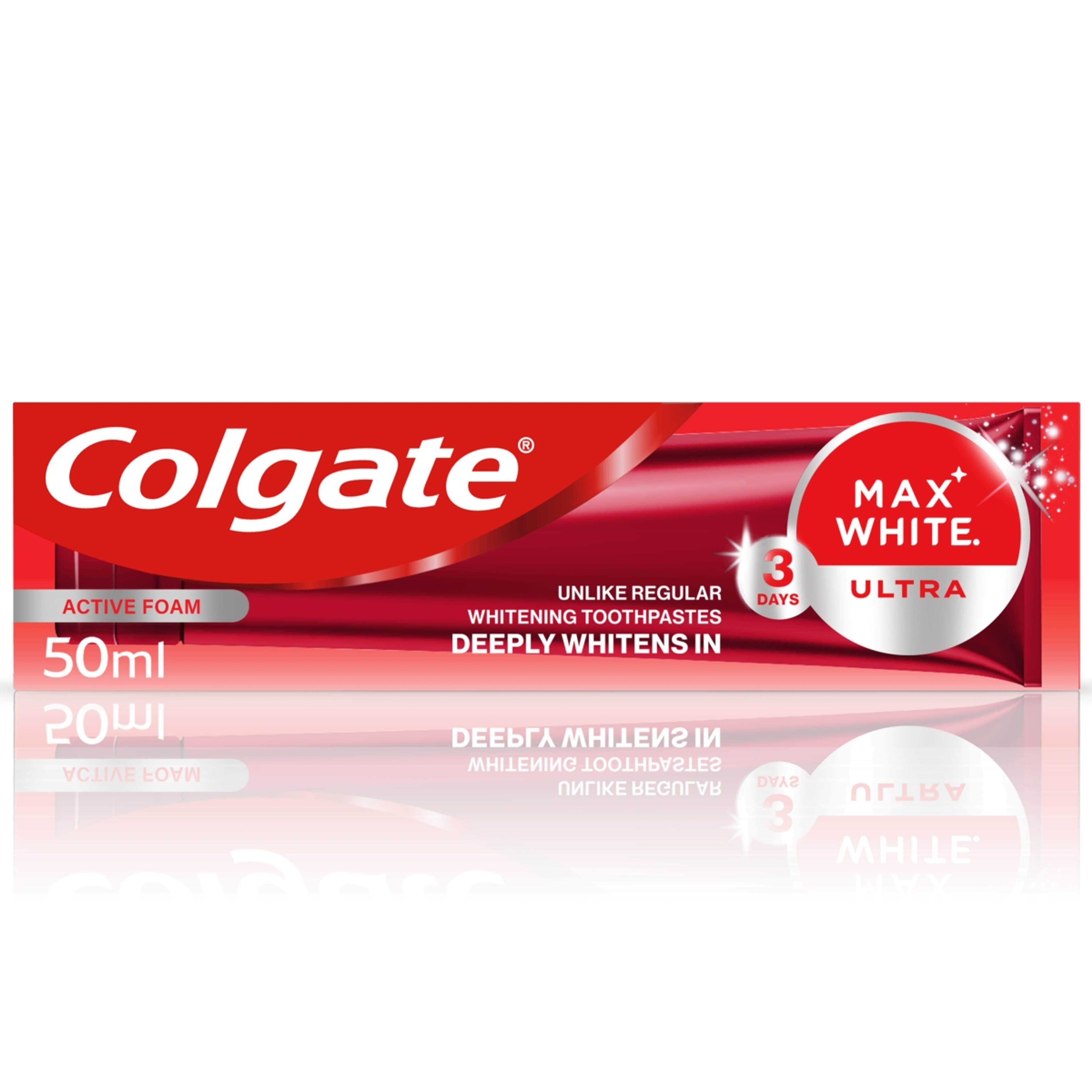 Colgate Max White Ultra Active Foam fogfehérítő fogkrém - 50ml
