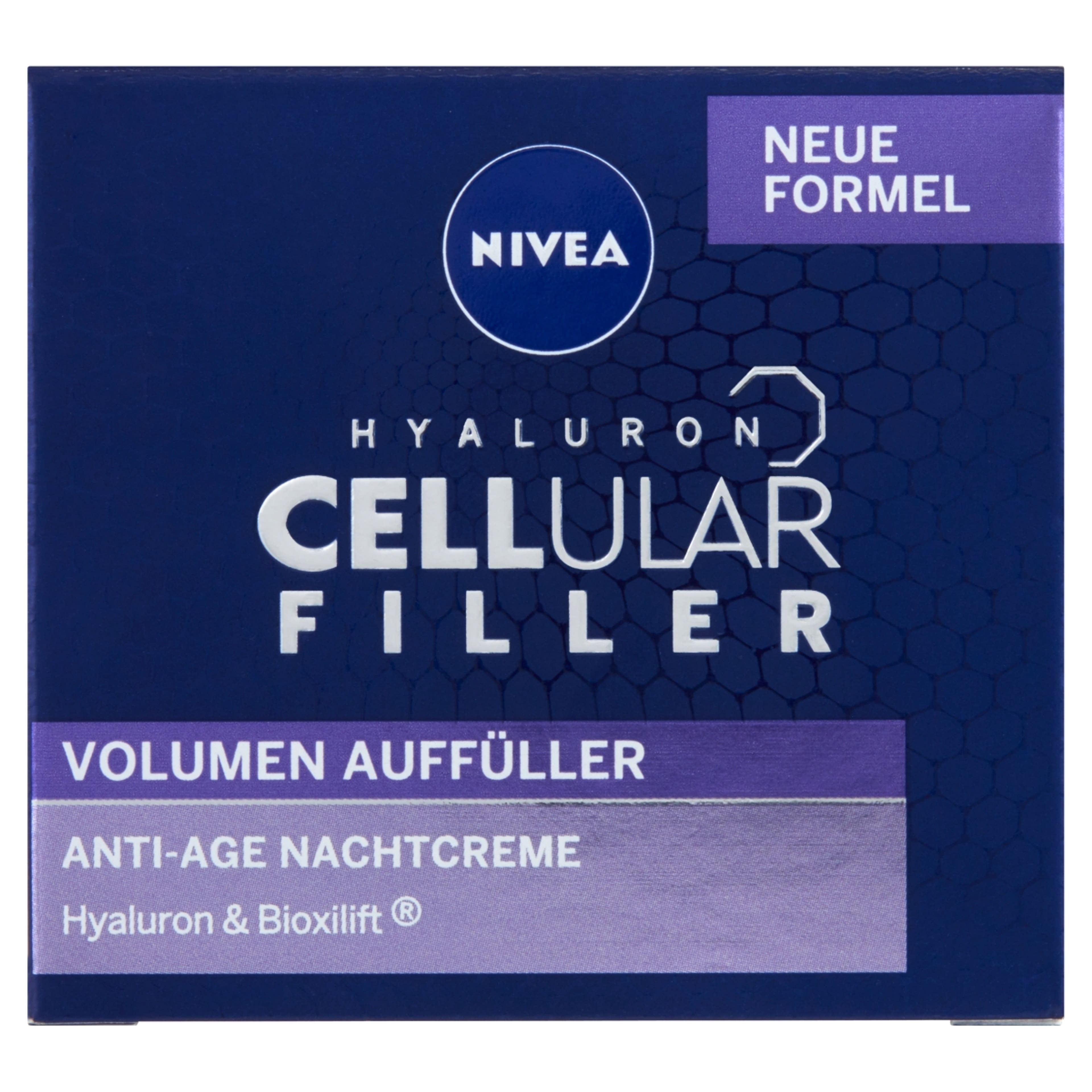 NIVEA Hyaluron Cellular Filler feltöltő éjszakai arckrém - 50 ml-3