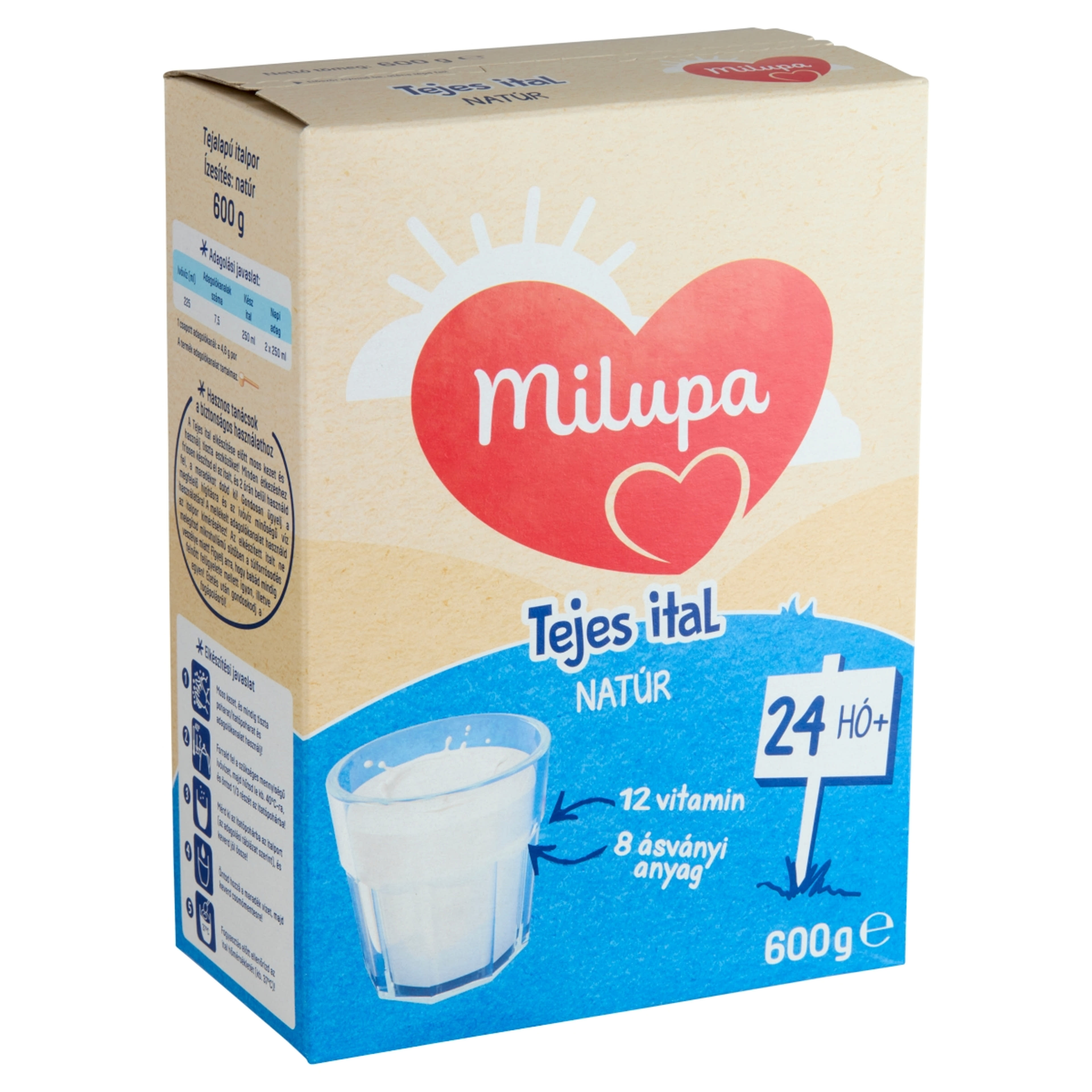 Milupa tejes ital 2  éves kortól - 600 g-2