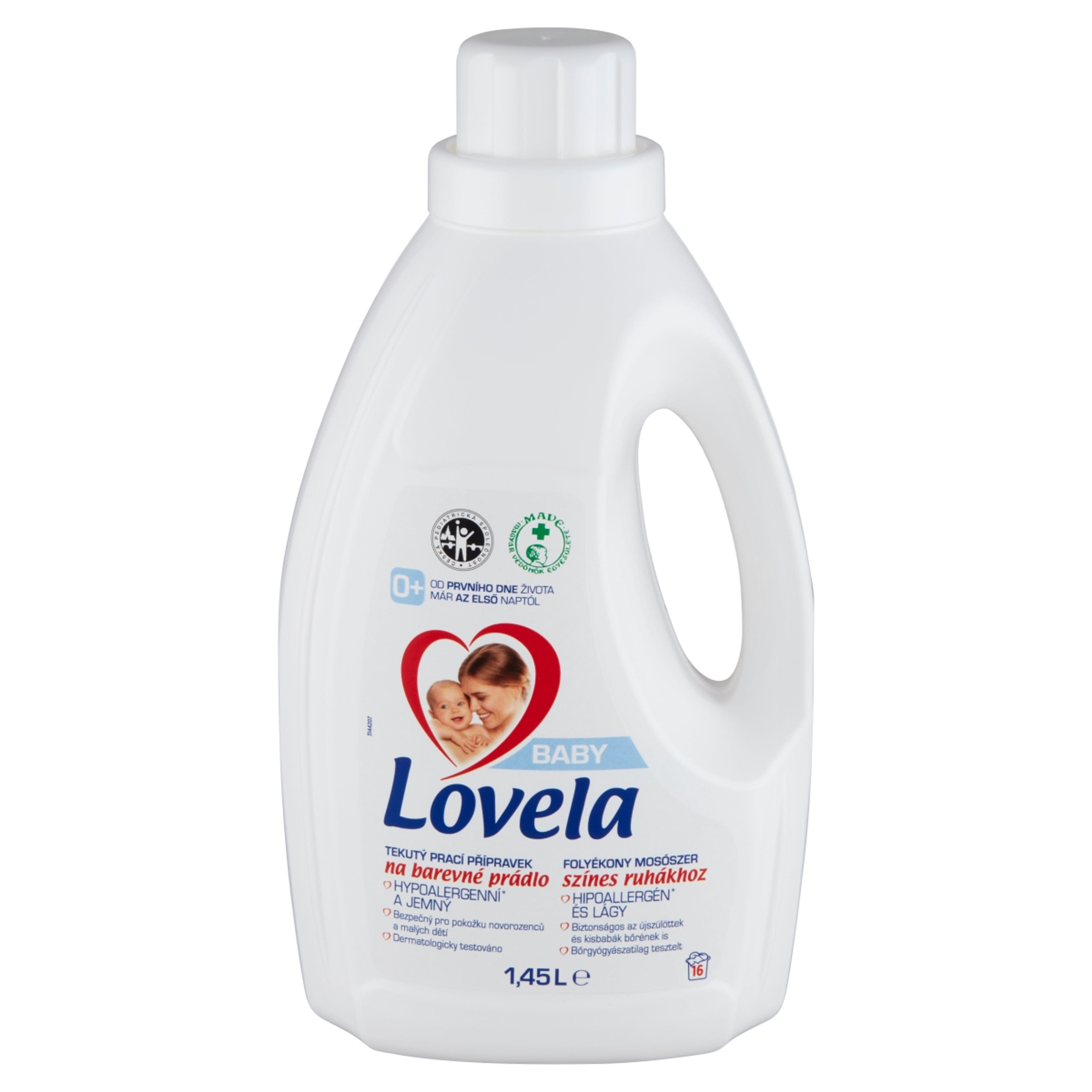 Lovela Baby folyékony mosószer színes ruhákhoz 16 mosás - 1450 ml-2