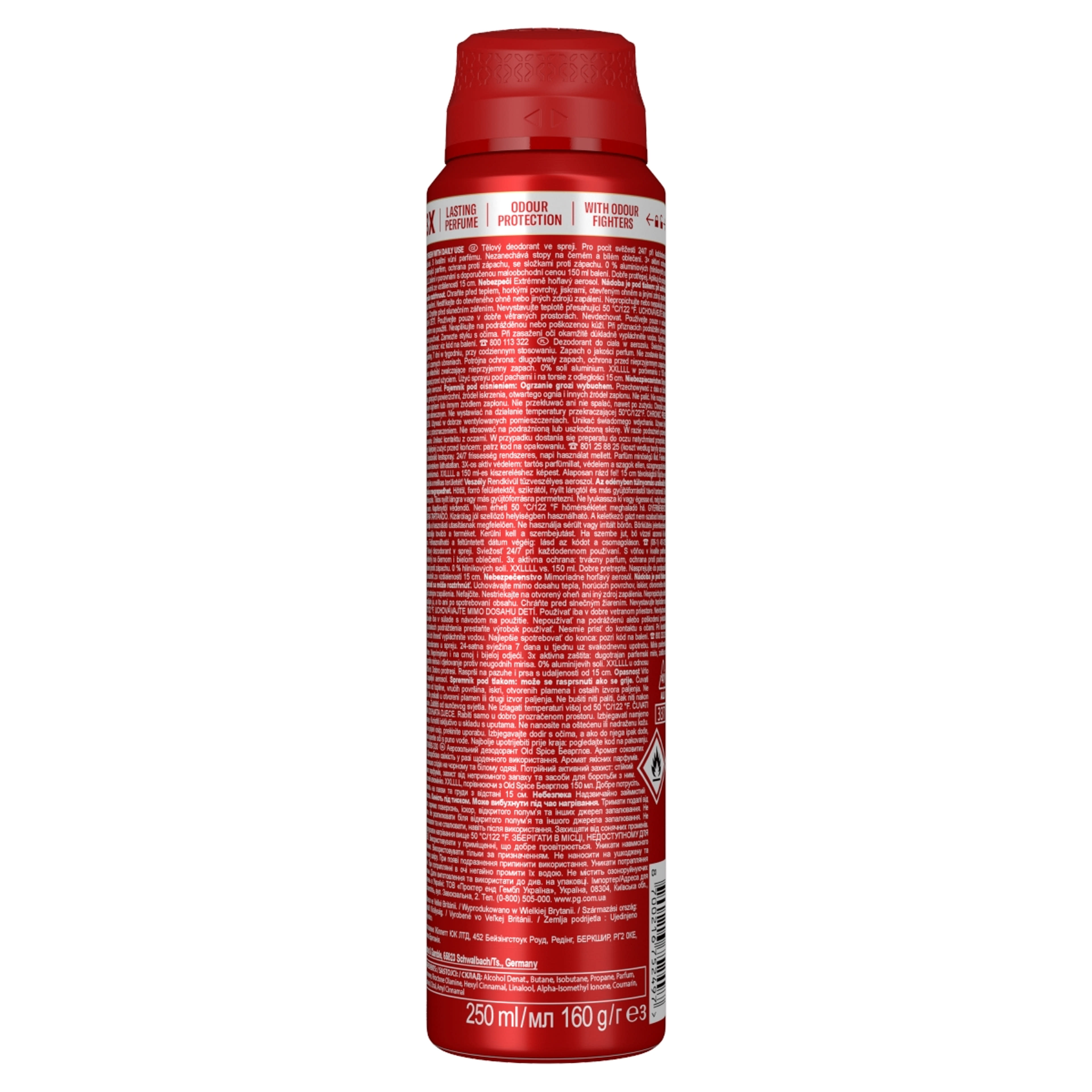 Old Spice Bearglove dezodor spray férfiaknak - 250 ml-2