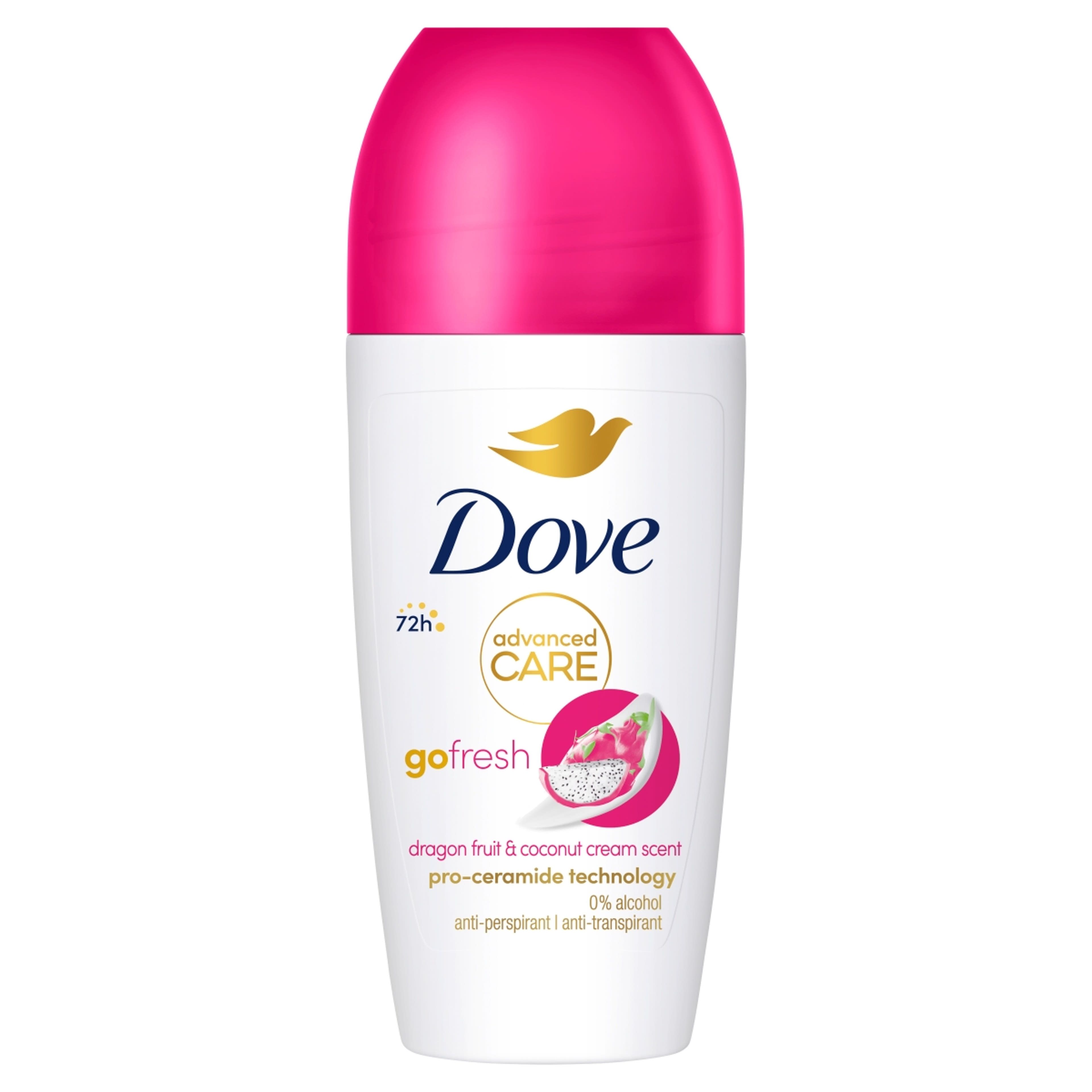 Dove Advanced Care Go Fresh Dragon Fruit & Coconut Cream Scent golyós dezodor - 50 ml