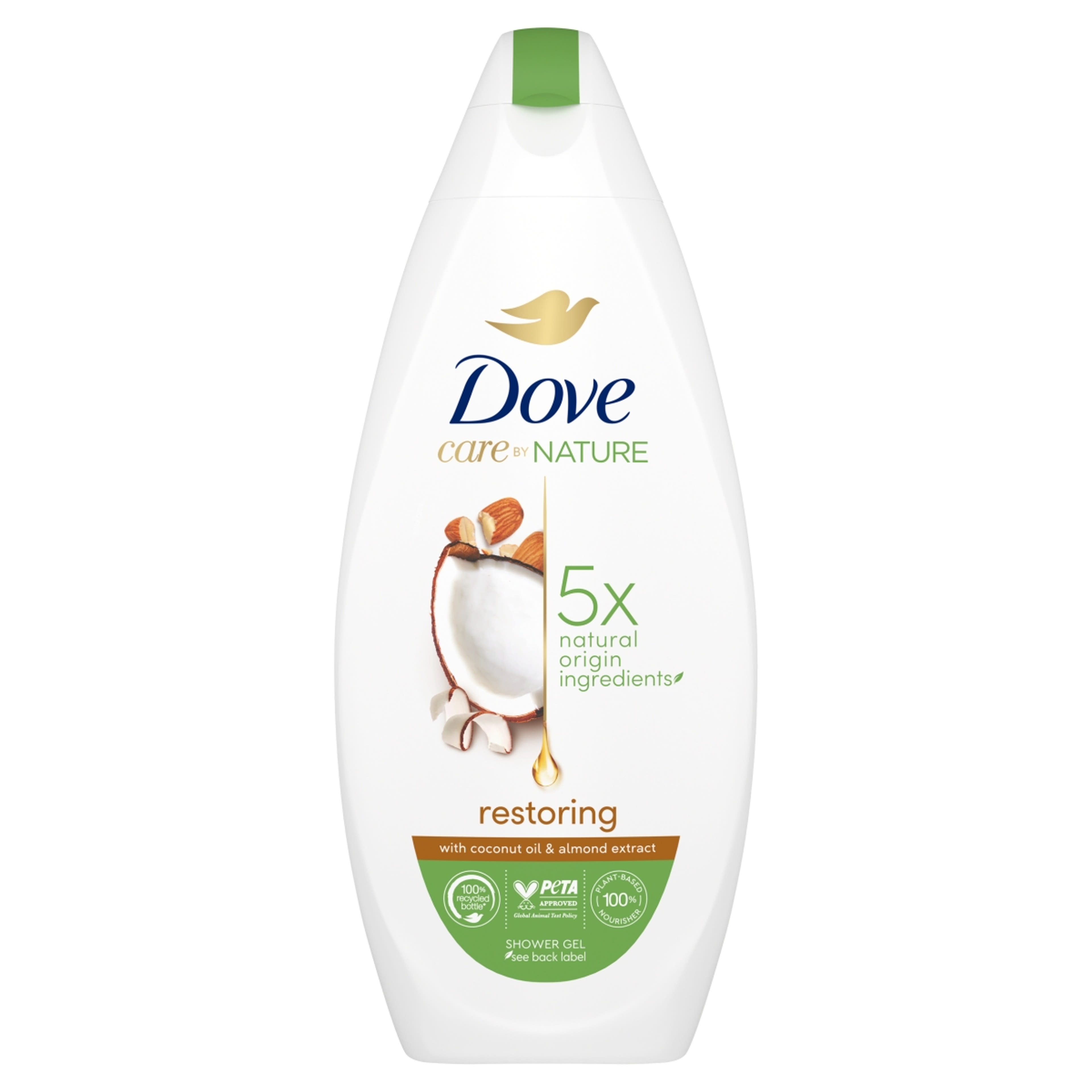 Dove Care by Nature Restoring krémtusfürdő - 225 ml
