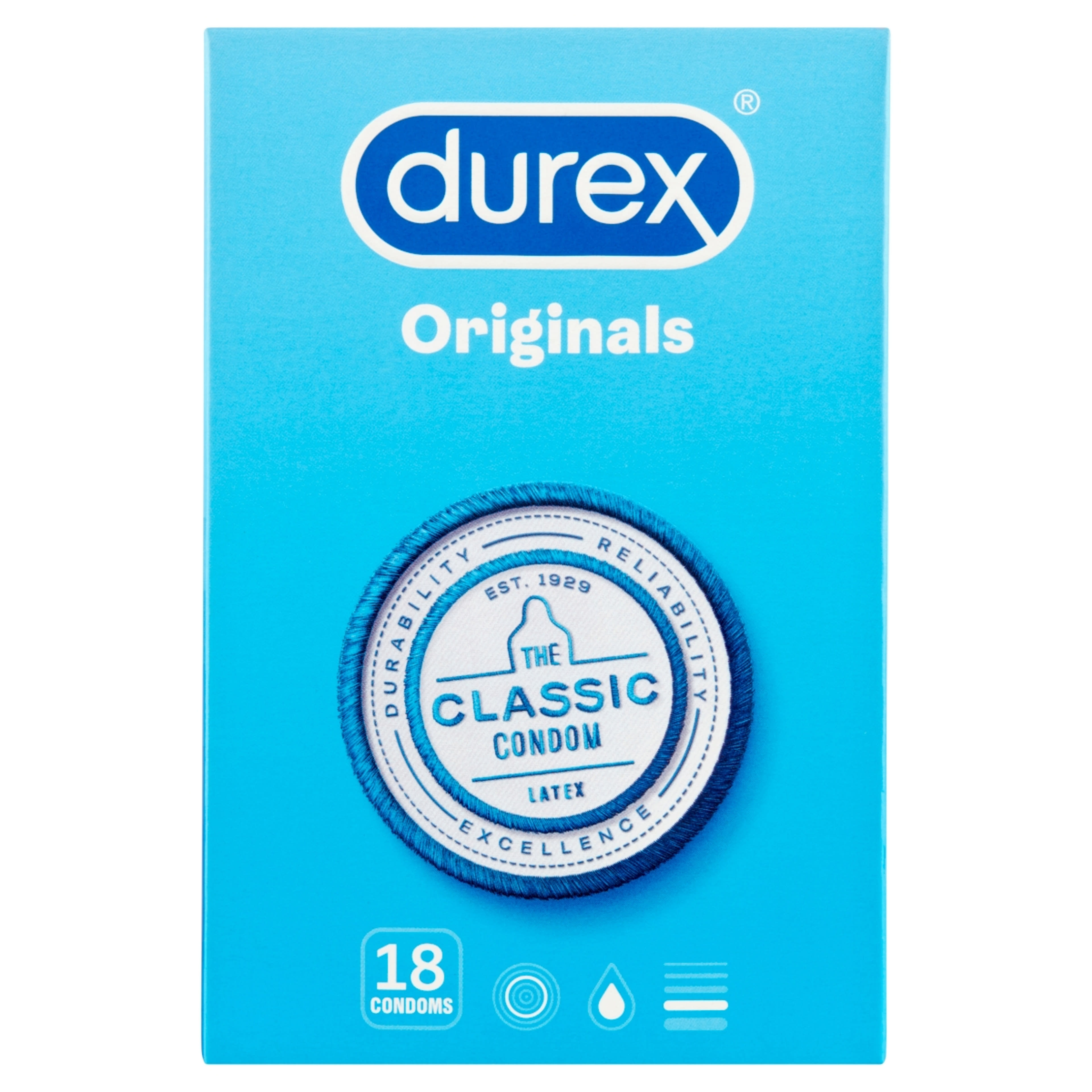 Durex Originals óvszer – 18 db-1