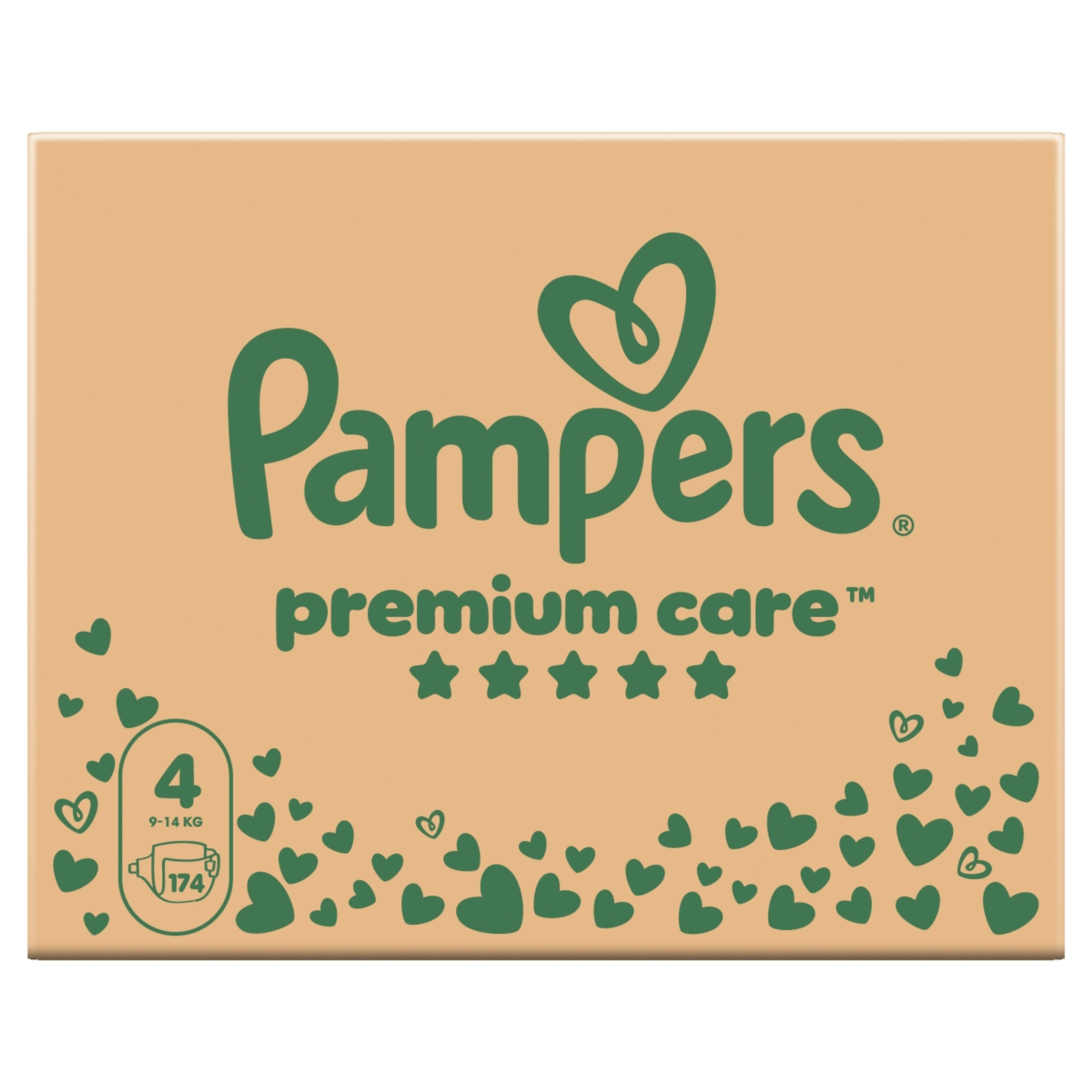 Pampers Premium Care pelenka 4-es méret, 9-14 kg - 174 db-3