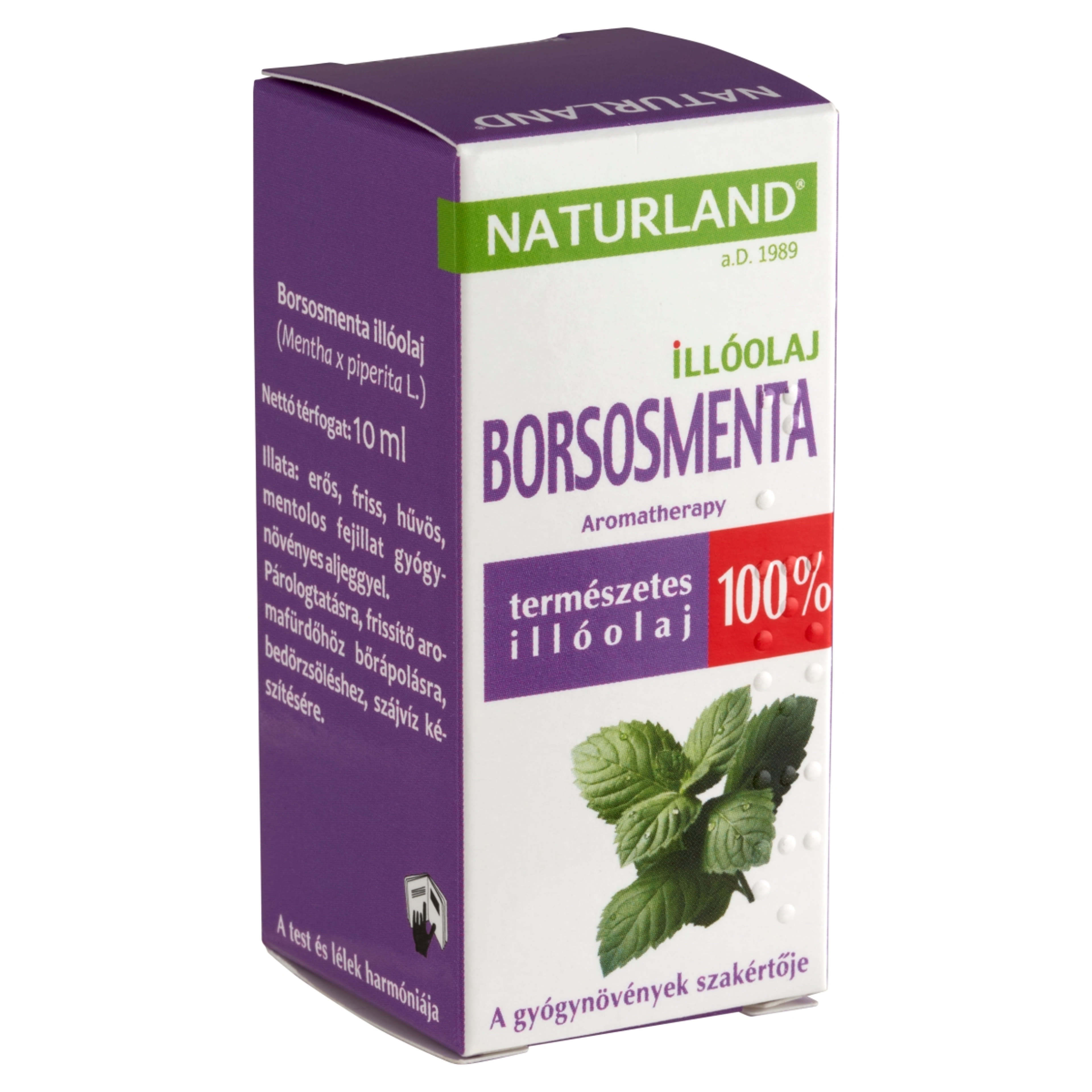 Naturland Borsmenta Illóolaj - 10 ml-2