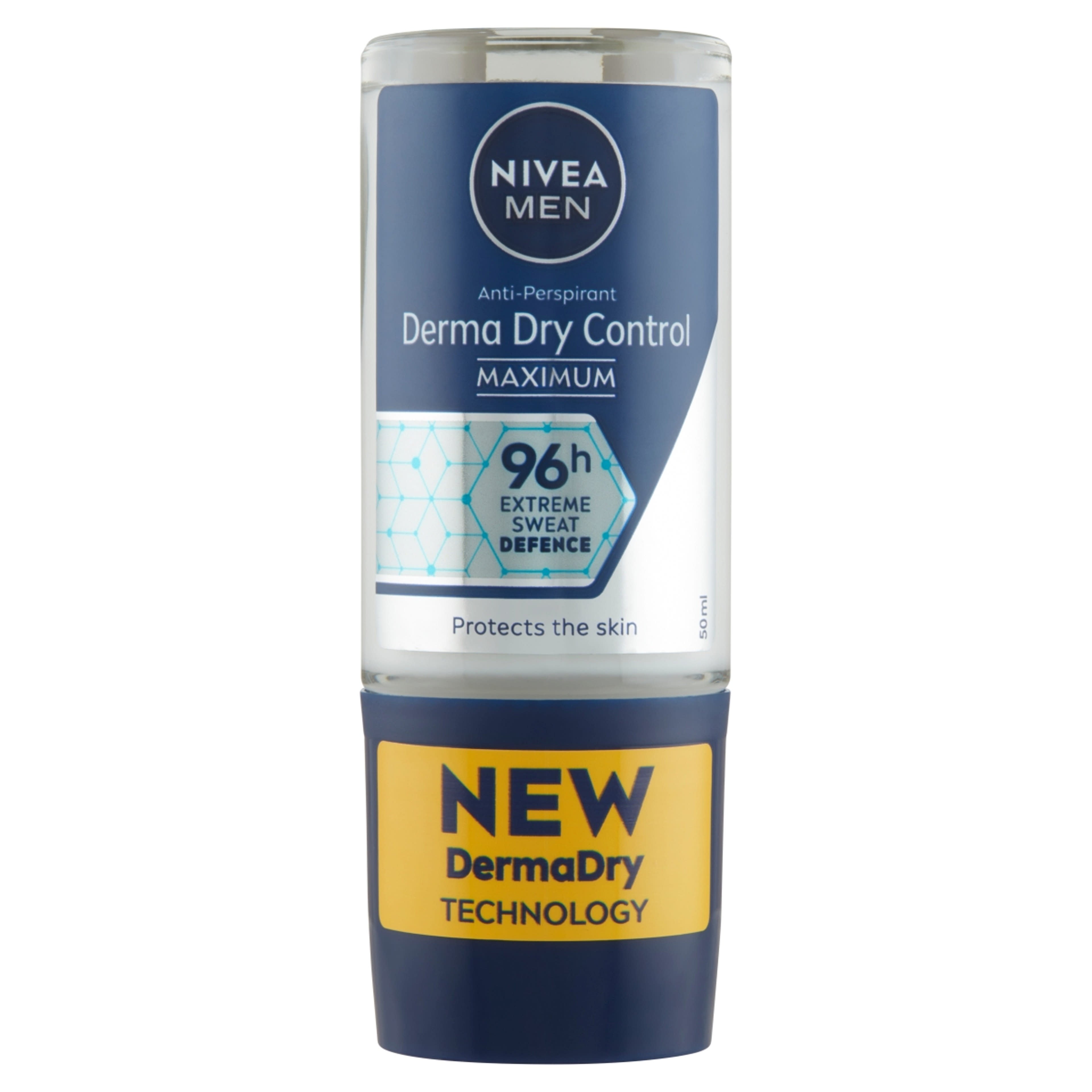 Nivea Derma Dry Control férfi golyós dezodor - 50 ml
