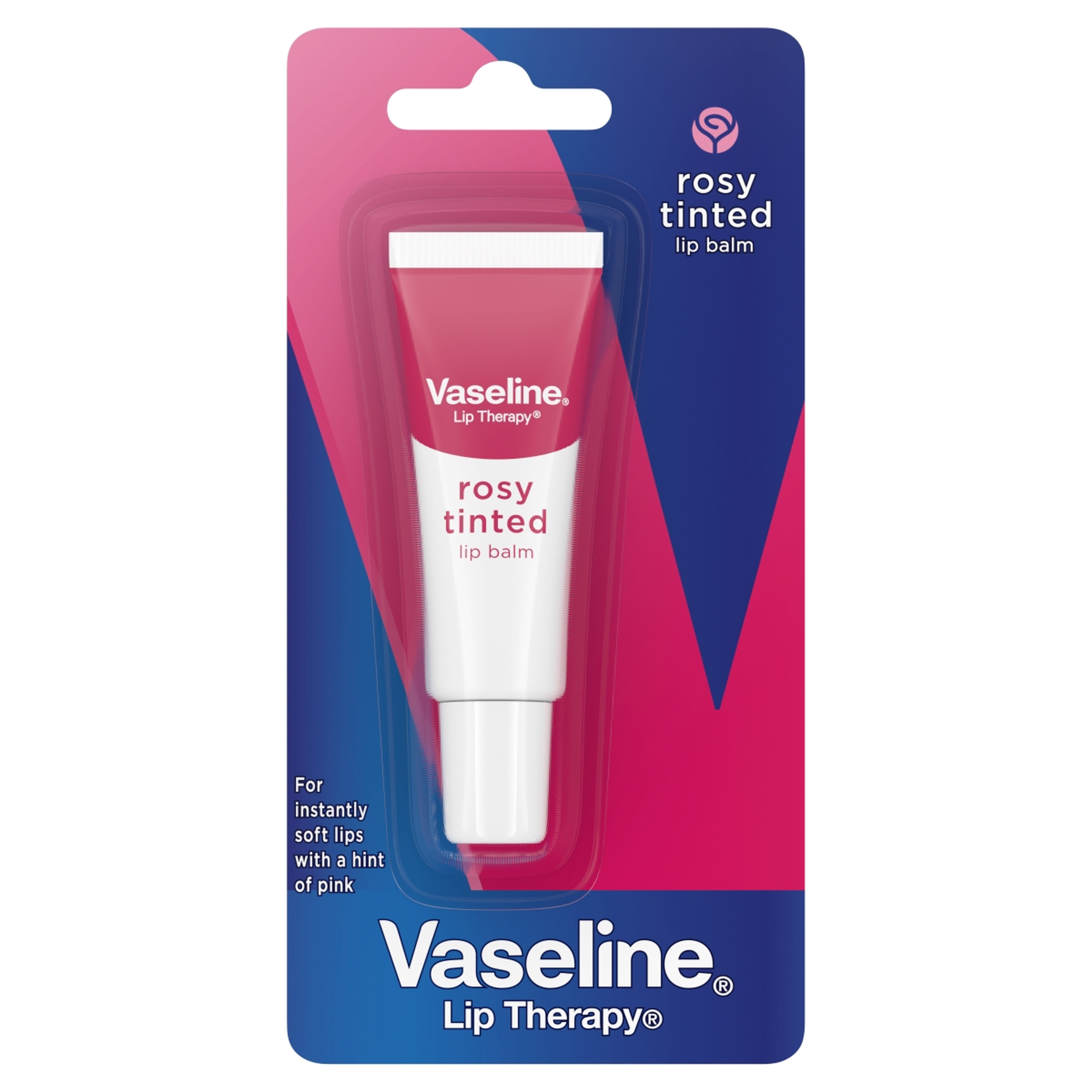 Vaseline Rosy ajakápoló balzsam vazelinnel - 10 g-1