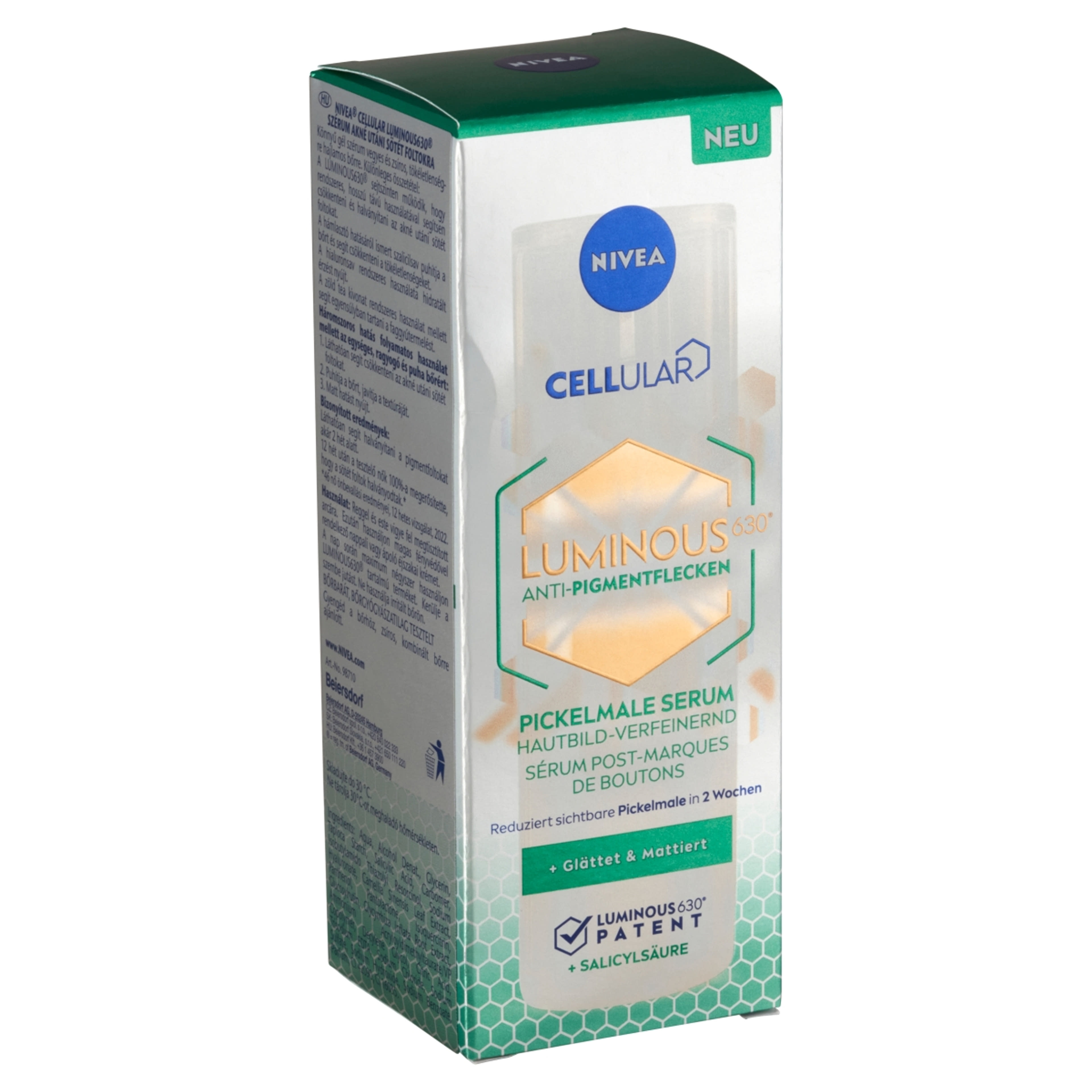 Nivea Cellular Luminous 630 szérum akné utánis sötét foltokra - 30 ml-4