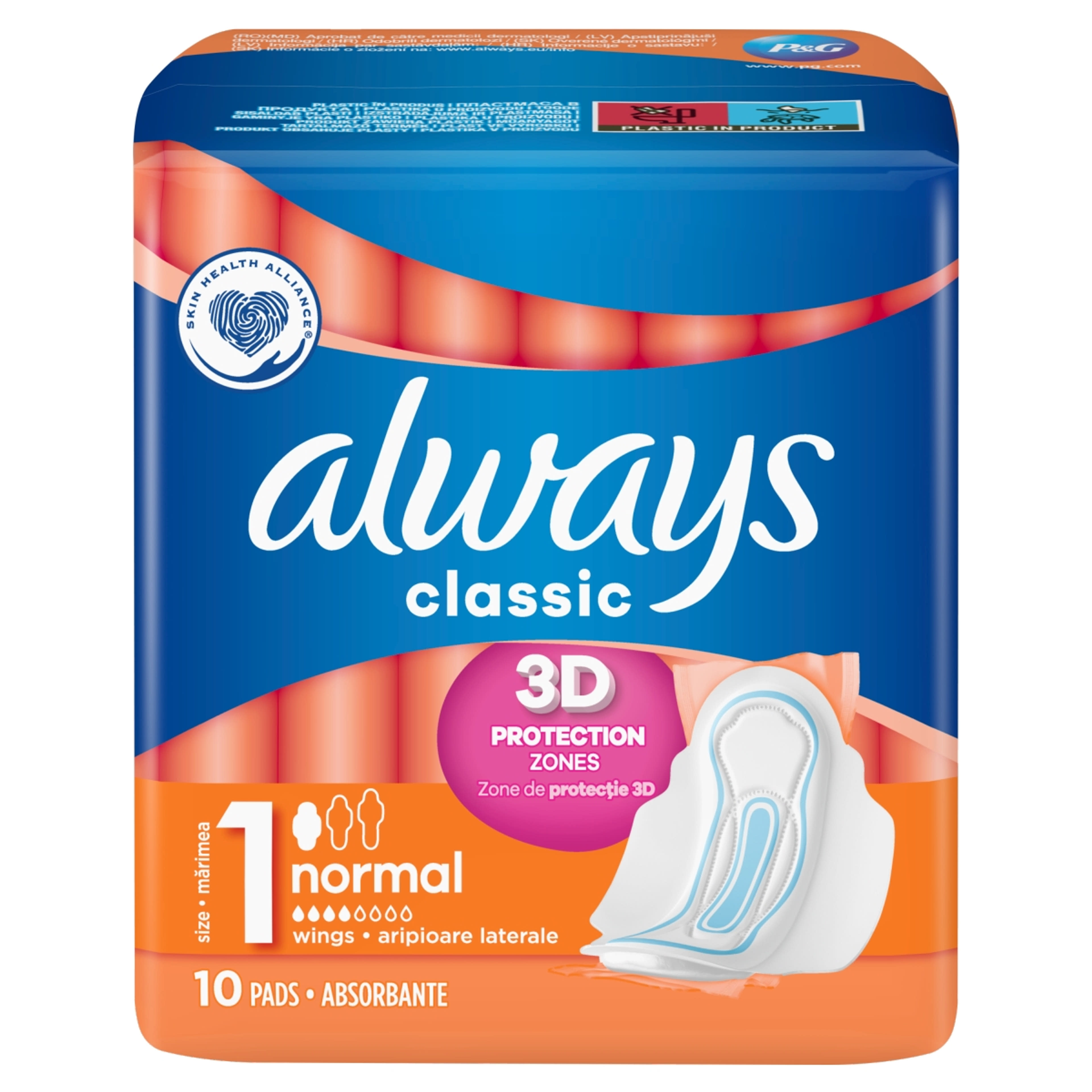 Always Classic Normal egészségügyi betét - 10 db-2