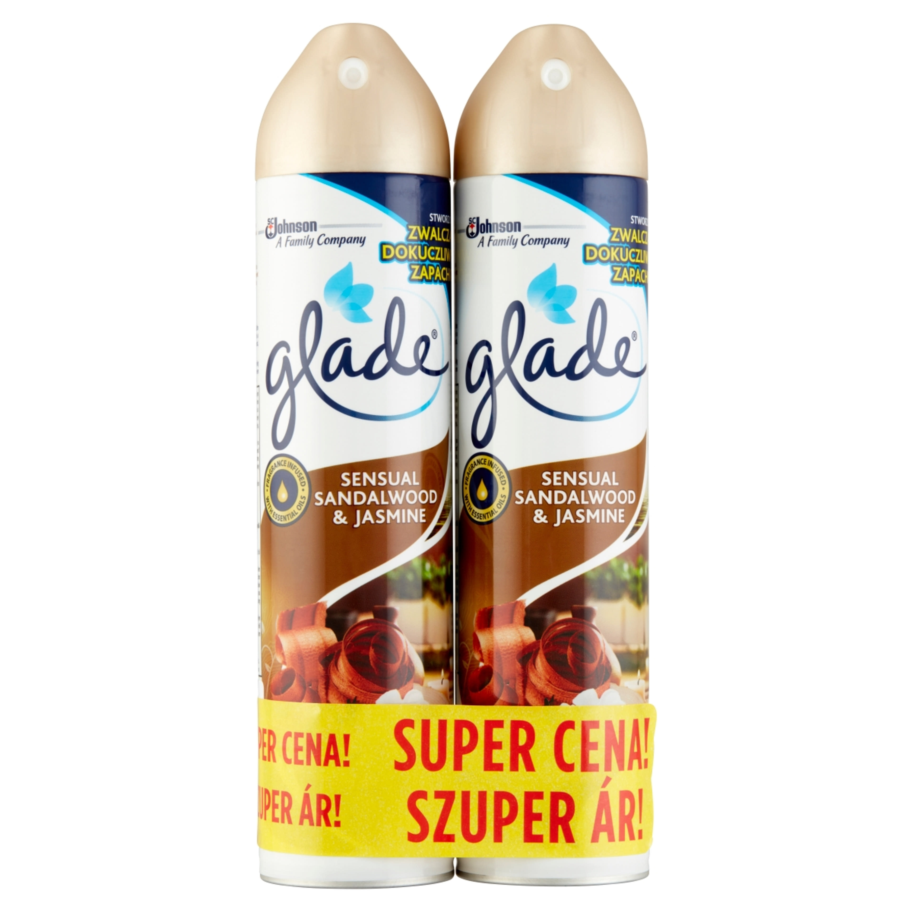 Glade Bali szantálfa duo pack (2x300) - 600 ml