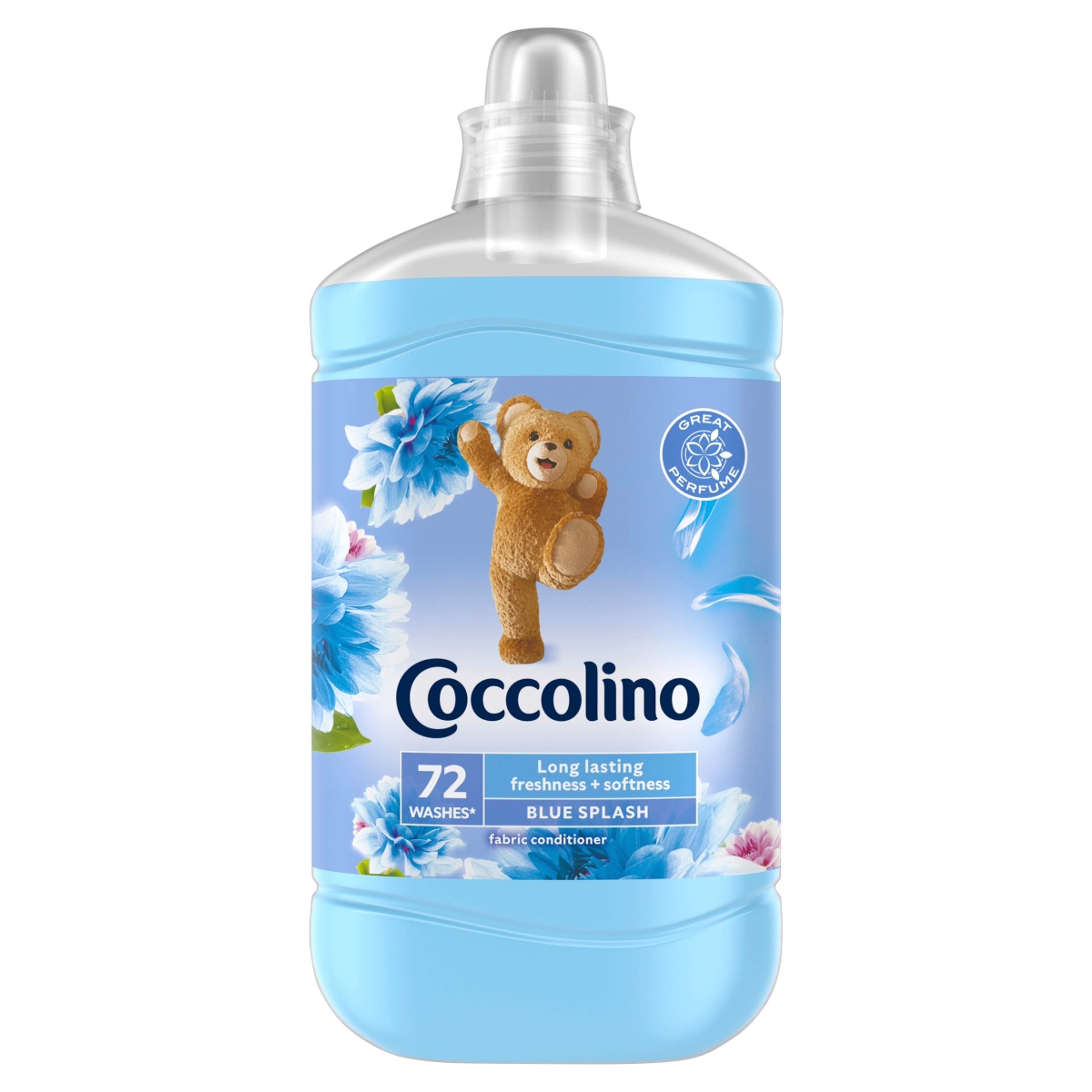 Coccolino Blue Splash öblítő 72 mosás - 1800 ml